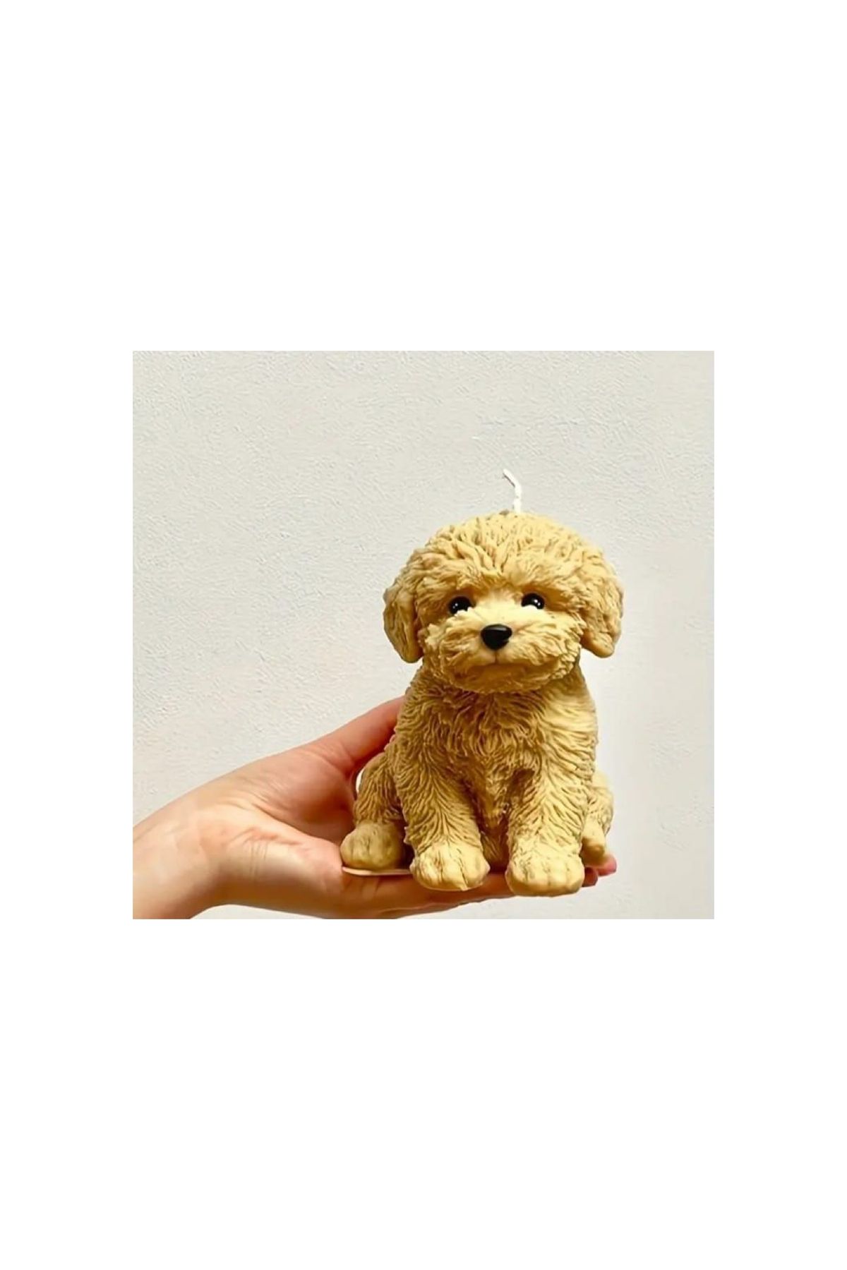 La Puppe Yavru Köpek Mum Kalıbı