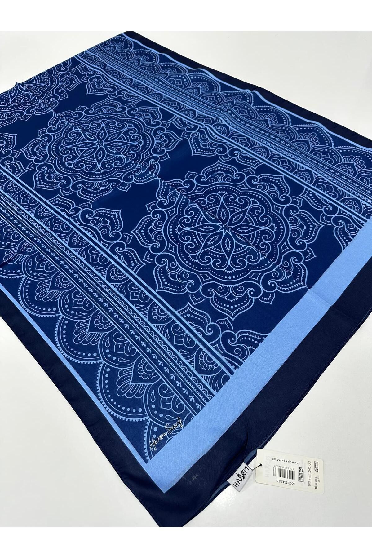 HAREM SCARF Harem Desenli Vual İpeksi Şal HVD0409