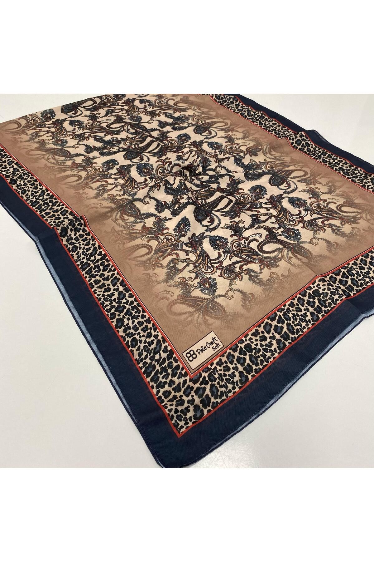 POLO CRAFT Soft Pamuklu Şal Etro Desen FZY0614