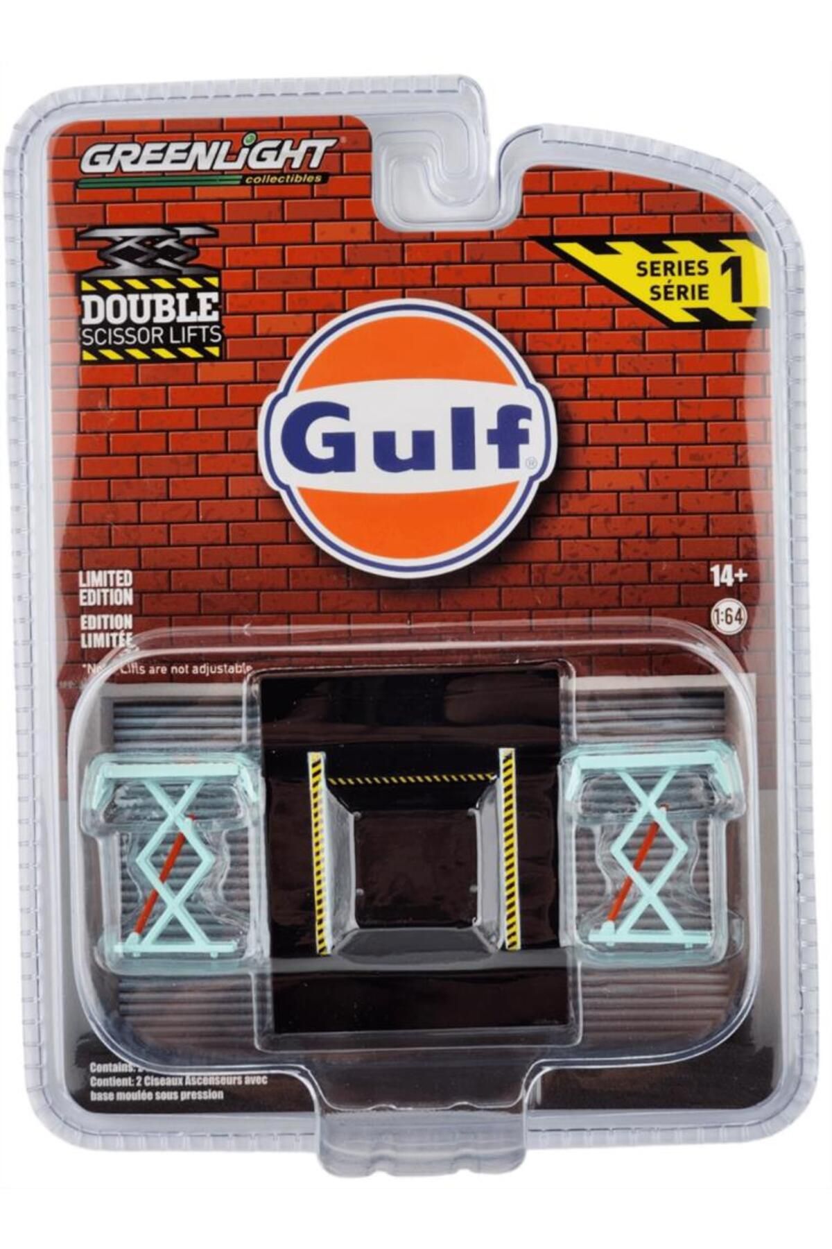 Greenlight Gulf Double Scissor Lifts 1/64