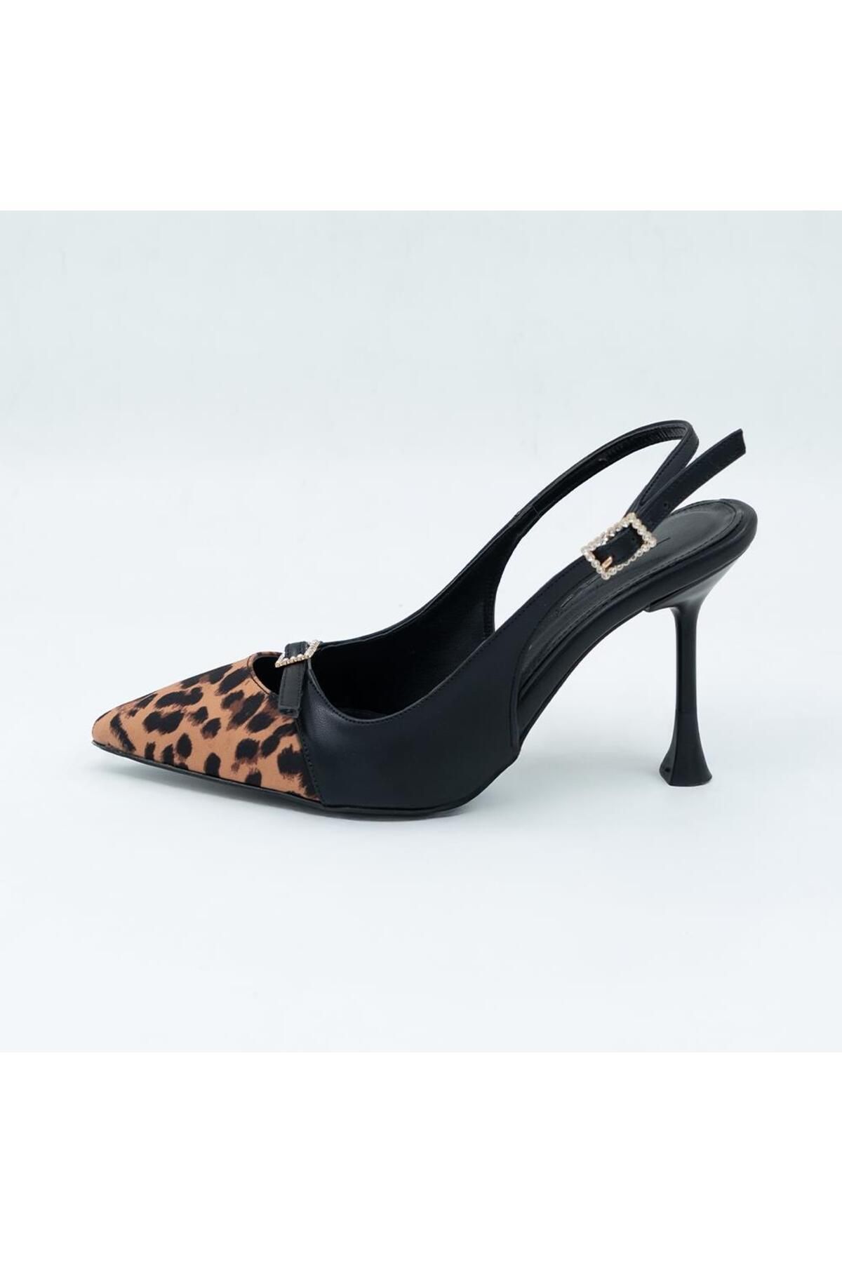 PUNTO 543166 Kadın Topuklu Stiletto Ayakkabı 9cm