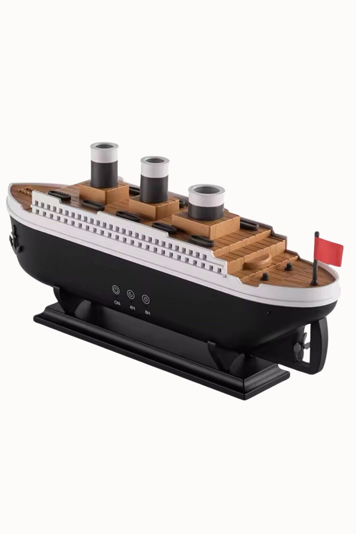 BGGTech Titanic Tasarımlı Aromaterapi Hava Nemlendirici | Buhar Difüzörü & LED Gemi Lamba