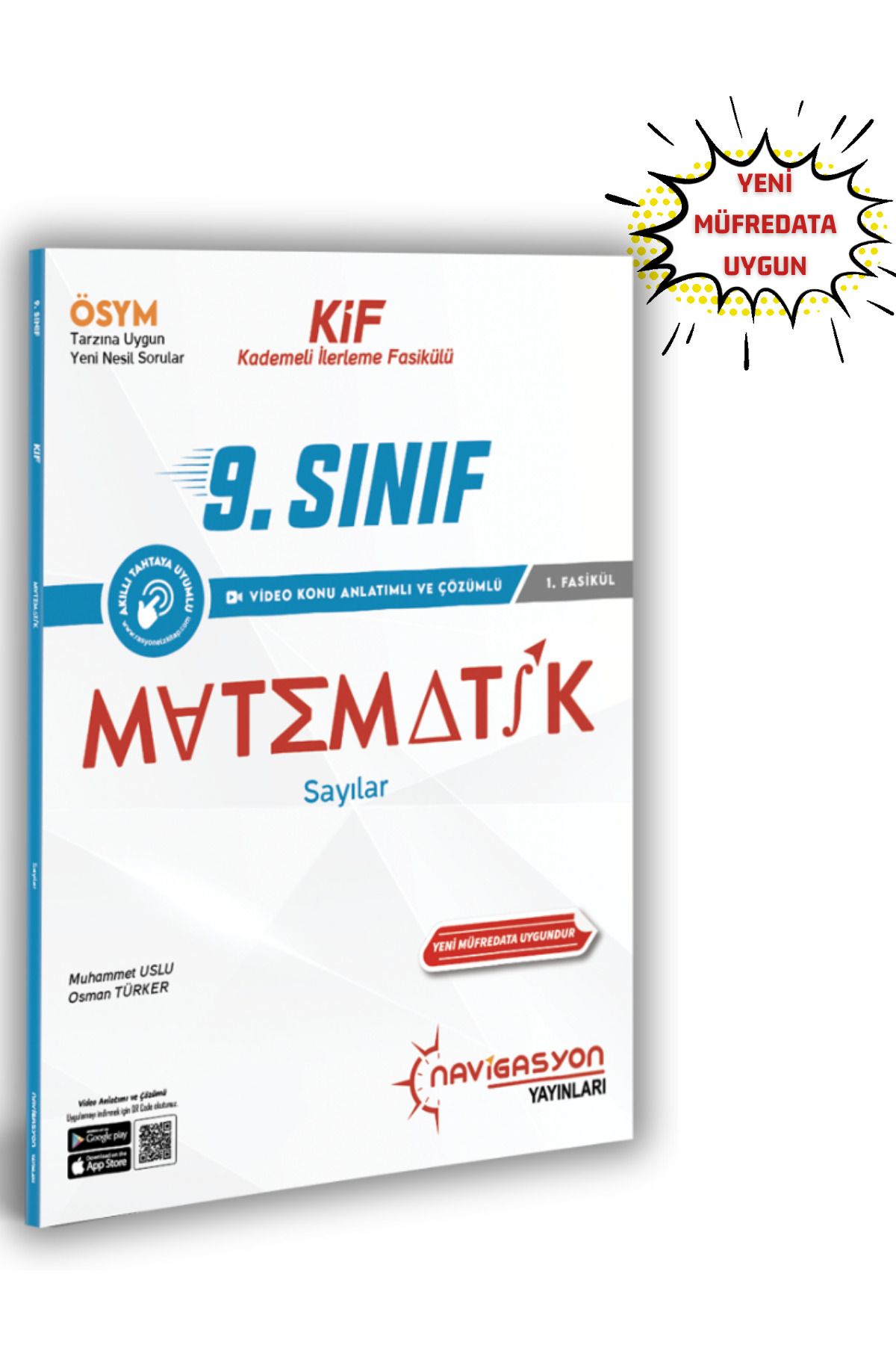Navigasyon yayınları 9.Sınıf SAYILAR Video Konu Anlatımlı Soru Fasikülü (MEB Müfredatına Uygun)