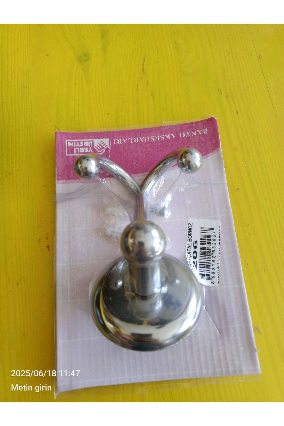 Öztaç Öztaç ikili banyo çatal bornoz