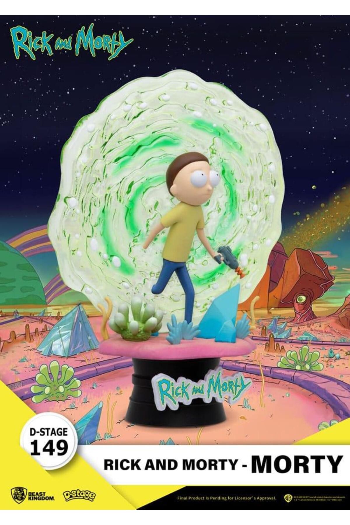 BEAST KINGDOM Morty PVC Diorama