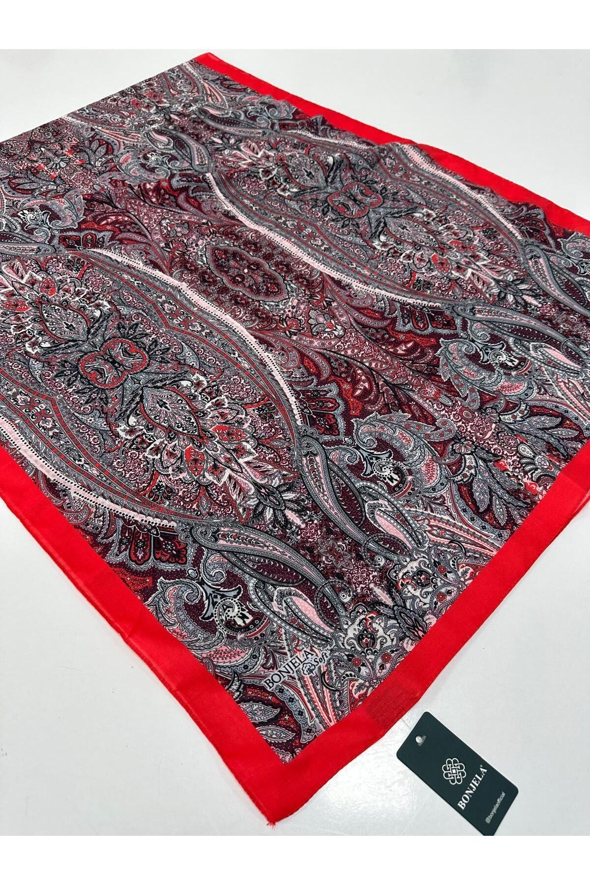 Bonjela Soft Pamuklu Şal Etro Desen LBS1908