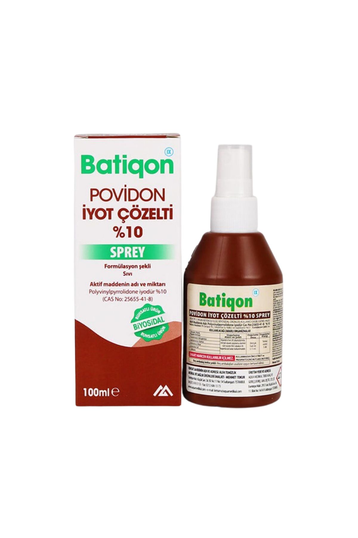 Aqua - BATİKON 100 ML SPREY - 1 ADET