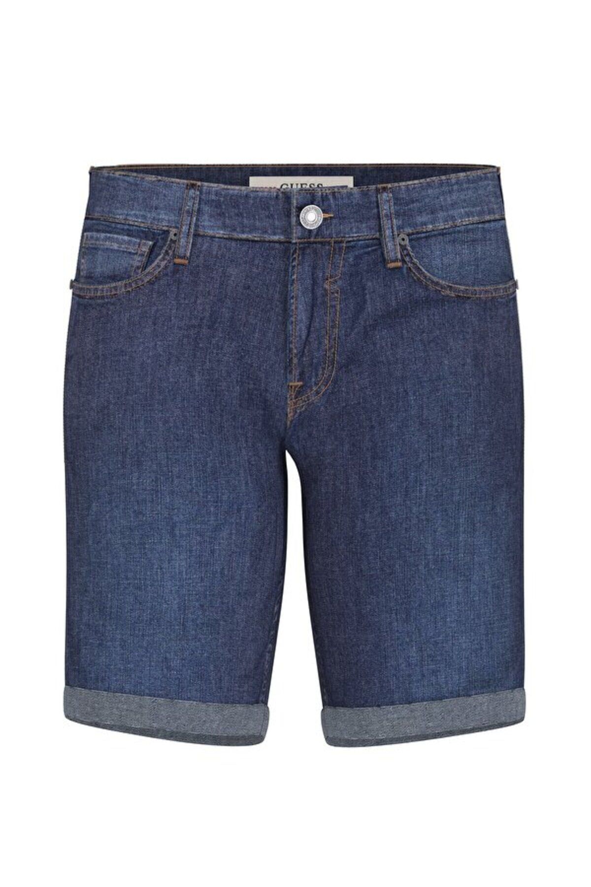 Guess Sonny Erkek Slim Fit Denim Şort