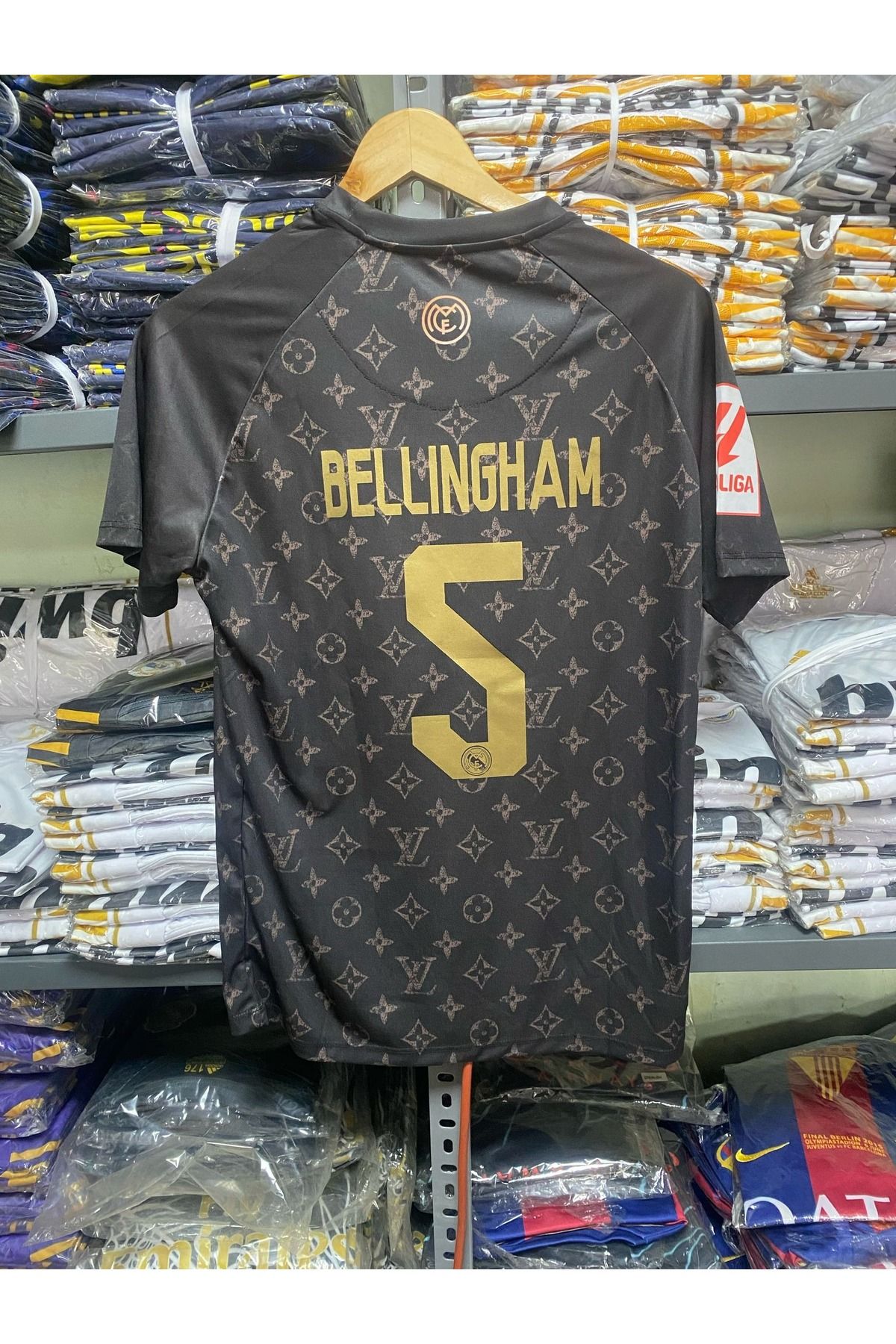 AJAX STAR R.e.a.l. M.a.d.r.i.d. 2025/26 Yeni Sezon Jude Bellingham Konsept Forması(Kahverengi ) (KRFZ )