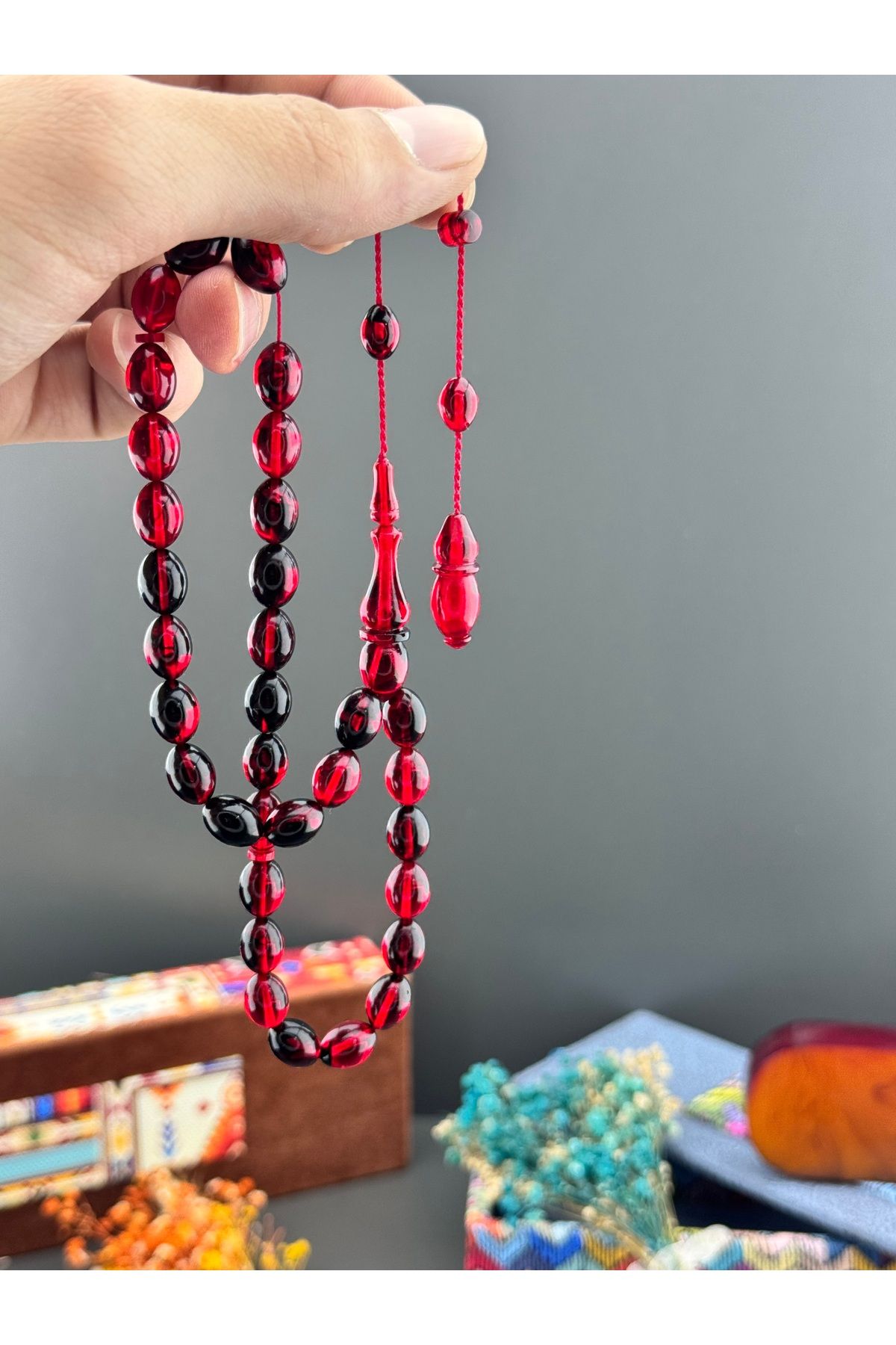 Lane Accessory Üst Düzey Hareli Ateş Kehribar