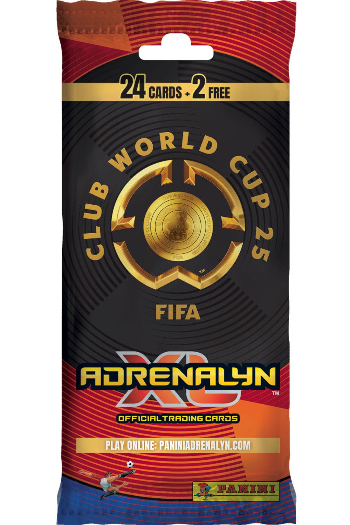 Overgame Club World Cup 2025 Trading Card Fat Pack PANINI 26 KART
