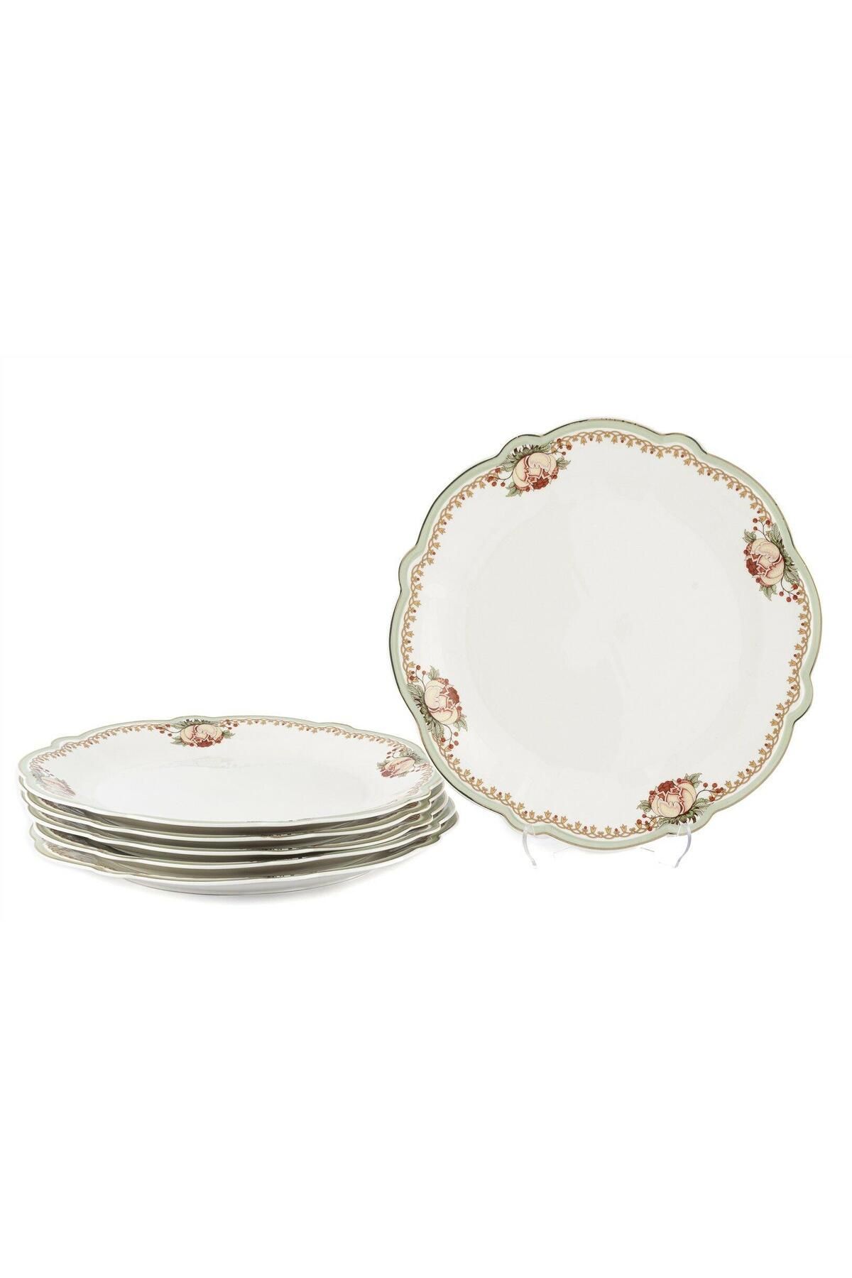 Mikasa Moor Mystic Floral 6lı Servis Tabağı 27cm