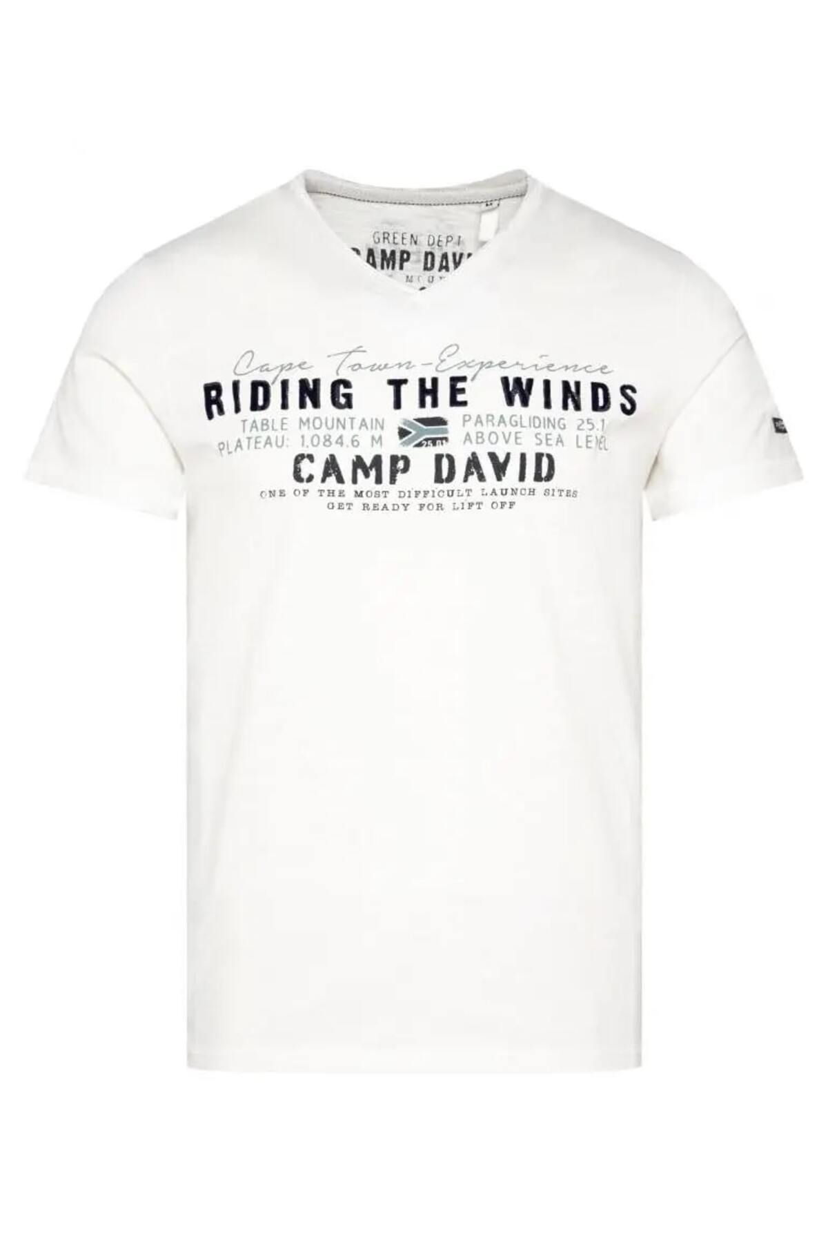 Camp David V YAKA ERKEK T-SHİRT