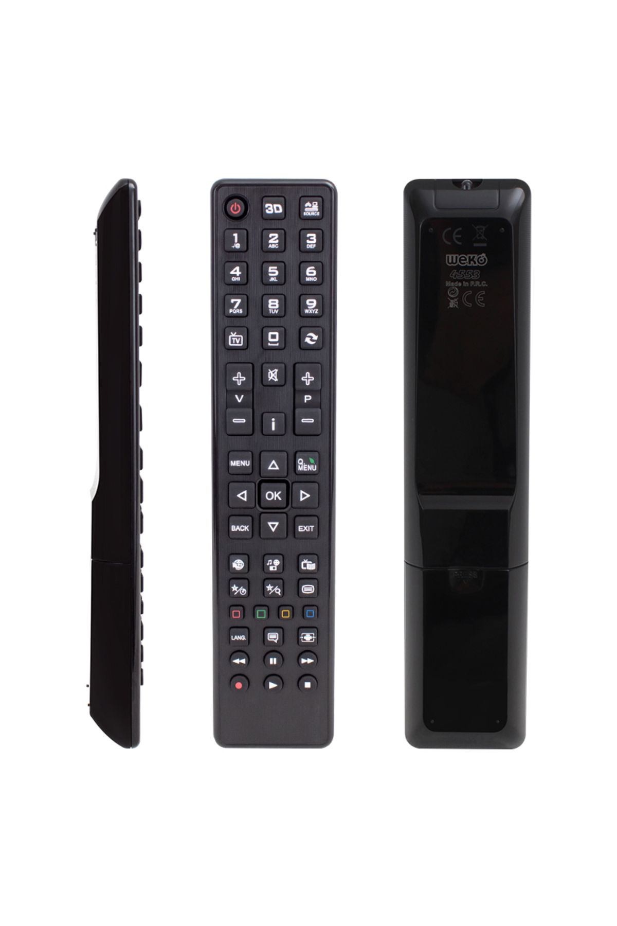 Vemora VESTEL LCD*LED TV 3D Lİ KENARI METALİK KUMANDA VES-203 (5166)