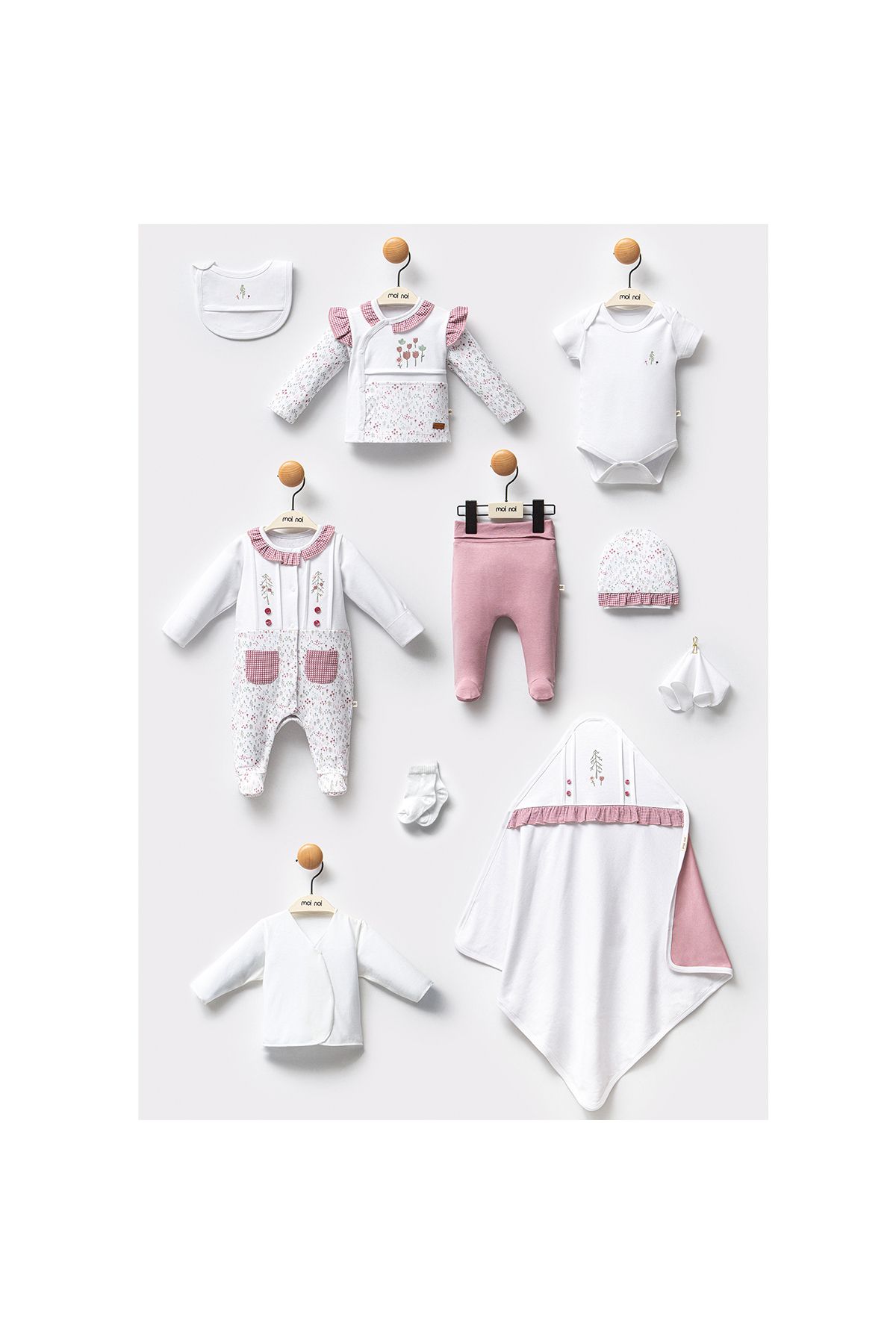 Modonoff KIZ 0-3 AY ÇAM 10'LU SET