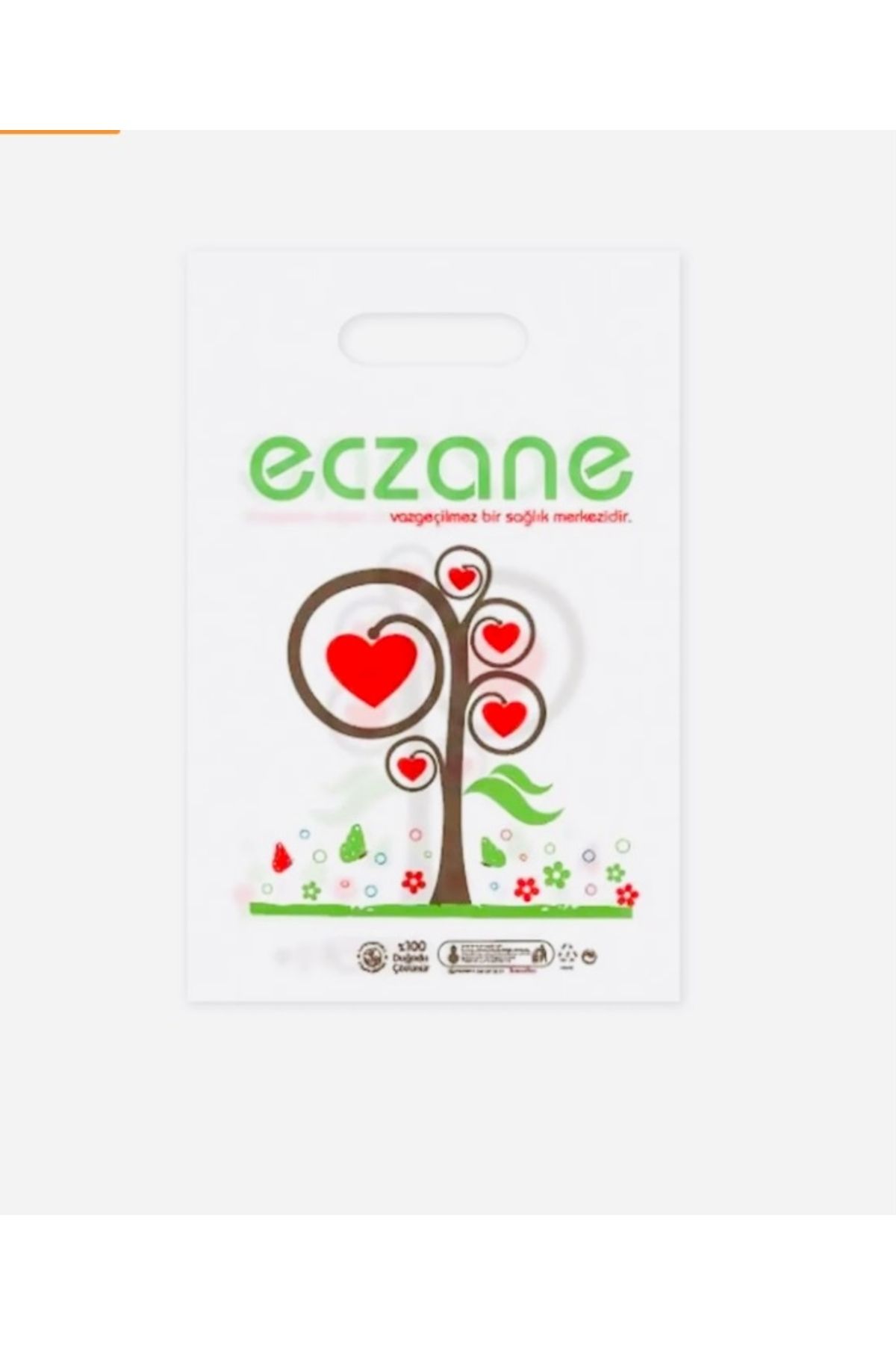 SEZİNCE Eczane Poşeti 26x38 (No:2) 100 Adet
