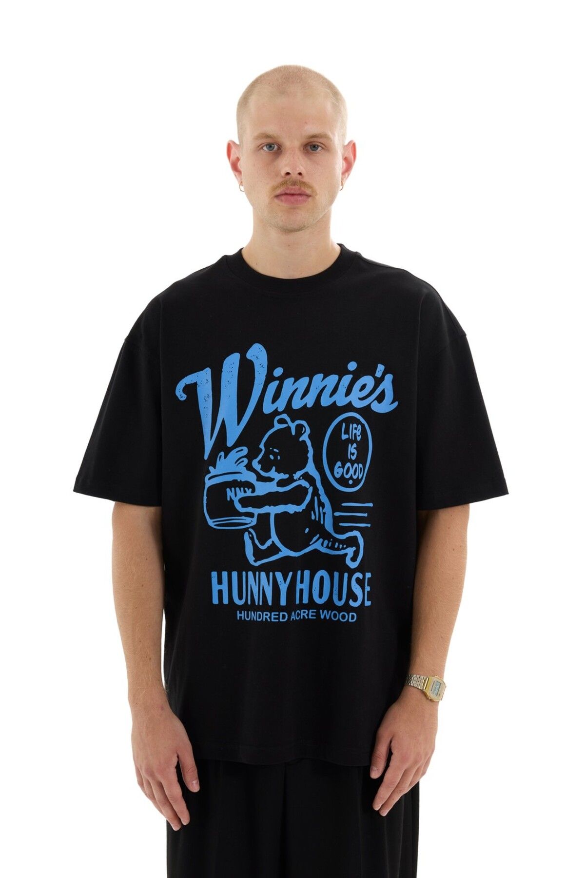 MORREZ Hunny House Kabartma Baskılı T-Shirt
