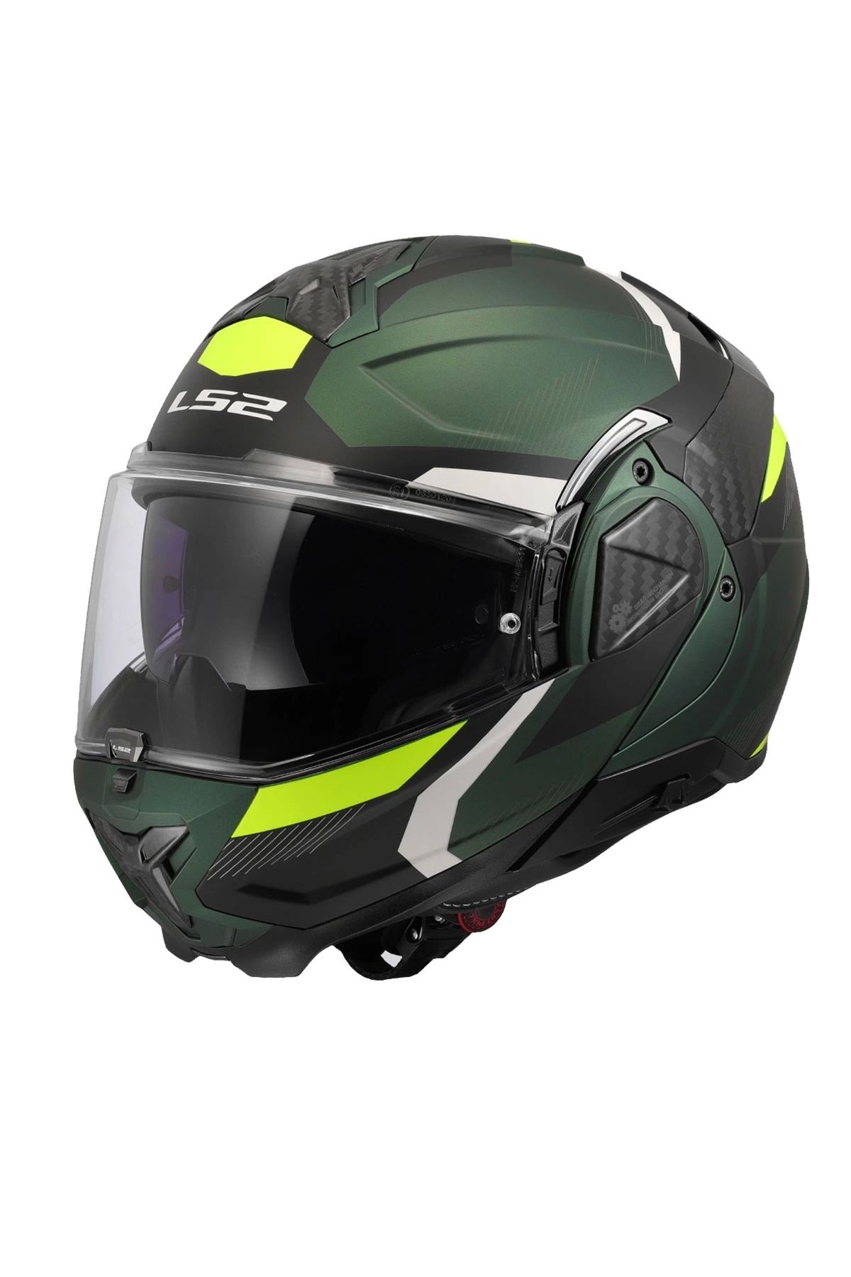 LS2 Advant 2 Trıple Mat Yeşil-siyah- Kask