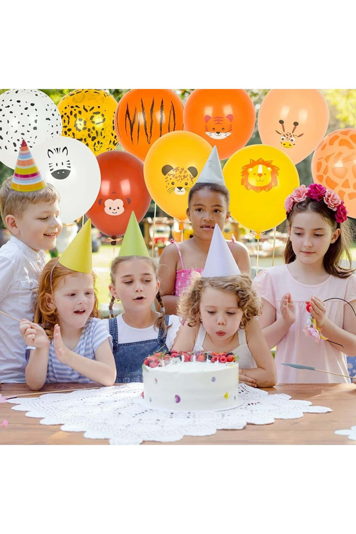 EKKONG-Set of 16 Ekkong balloons, latex, multicolor 2