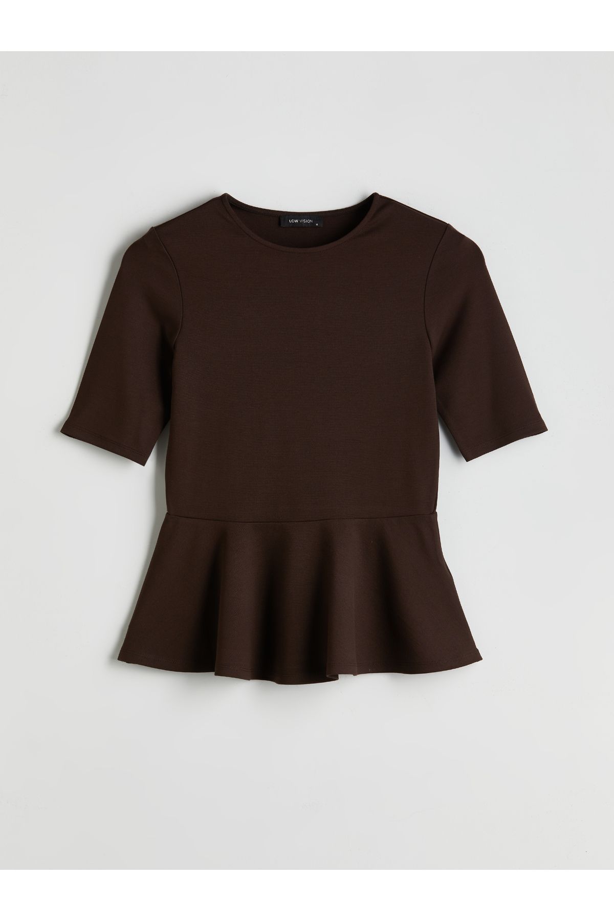 LC Waikiki Bisiklet Yaka Peplum Bluz