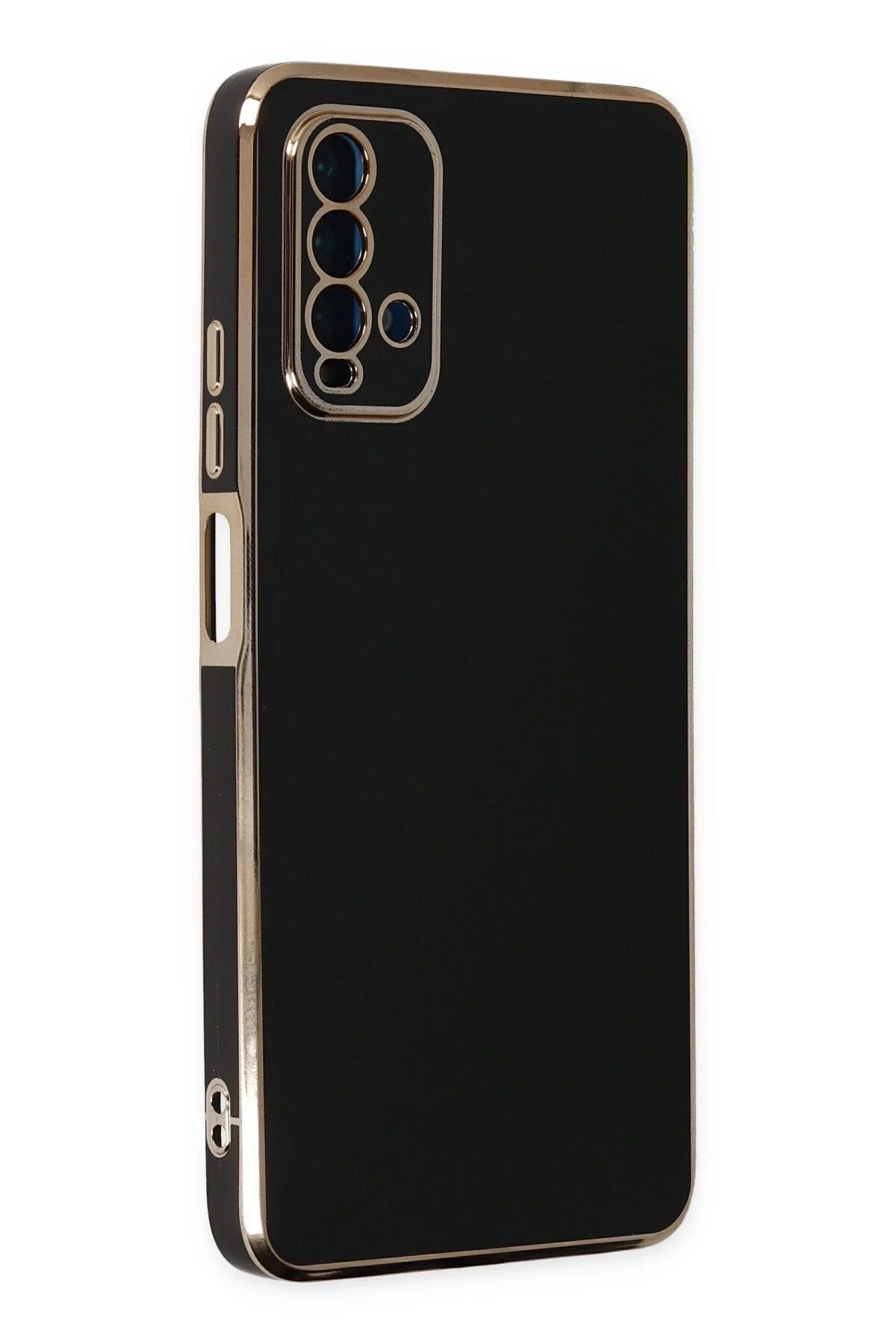 NewFace Xiaomi Redmi 9T Kılıf Volet Silikon - Siyah YNSMR