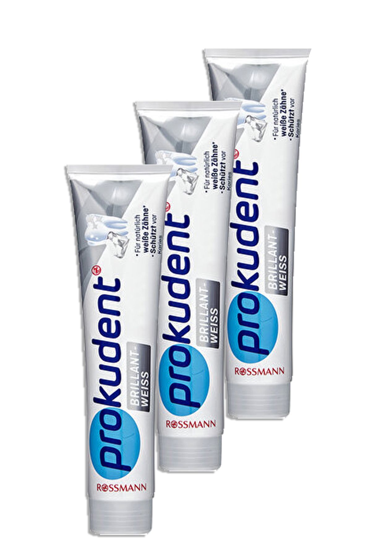 prokudent Diş Beyazlatıcı Plak Çözücü Diş Macunu Etkili 125 ml (3 Adet)