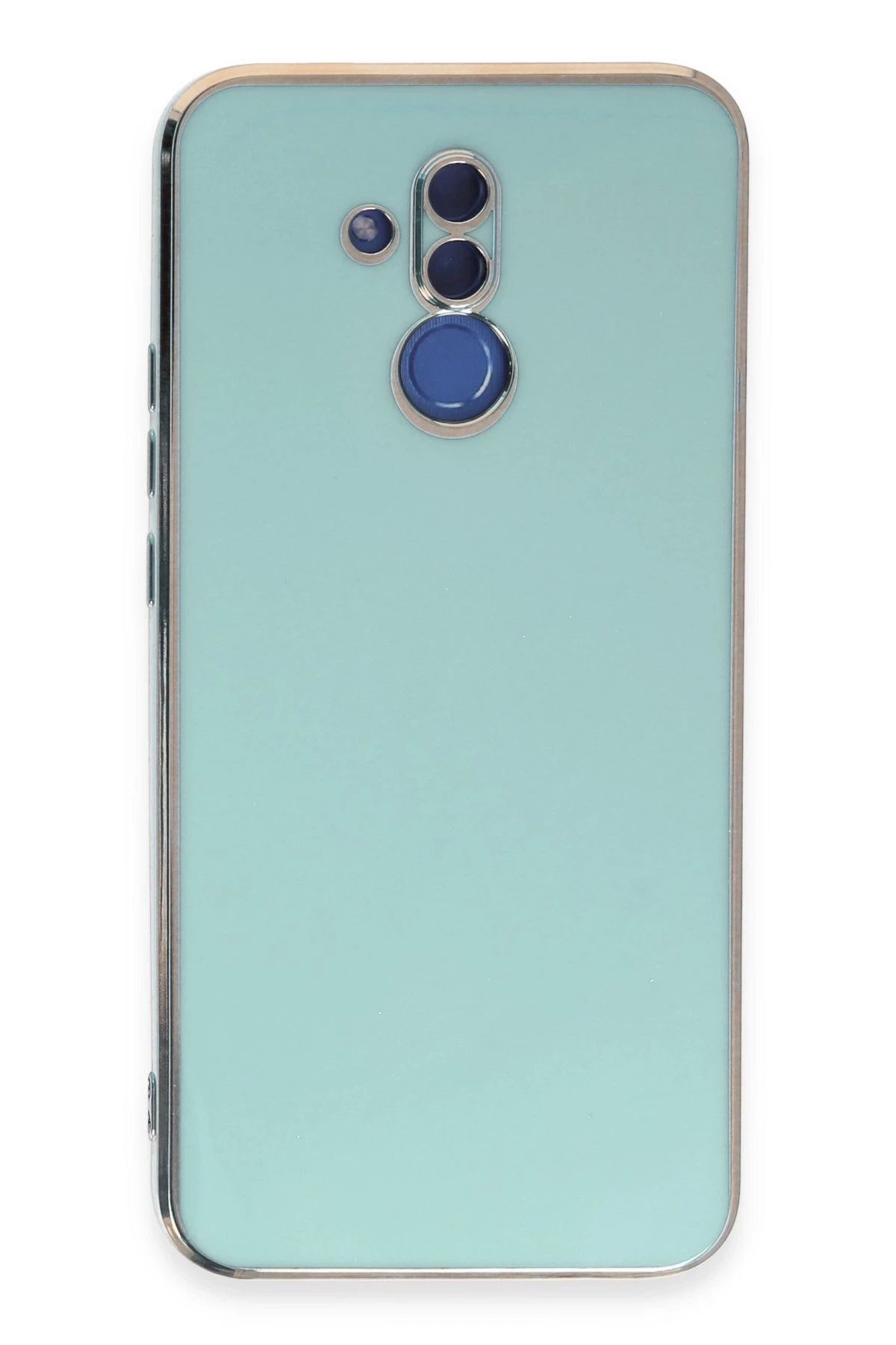 NewFace Huawei Mate 20 Lite Kılıf Volet Silikon - Açık Yeşil YNSMR