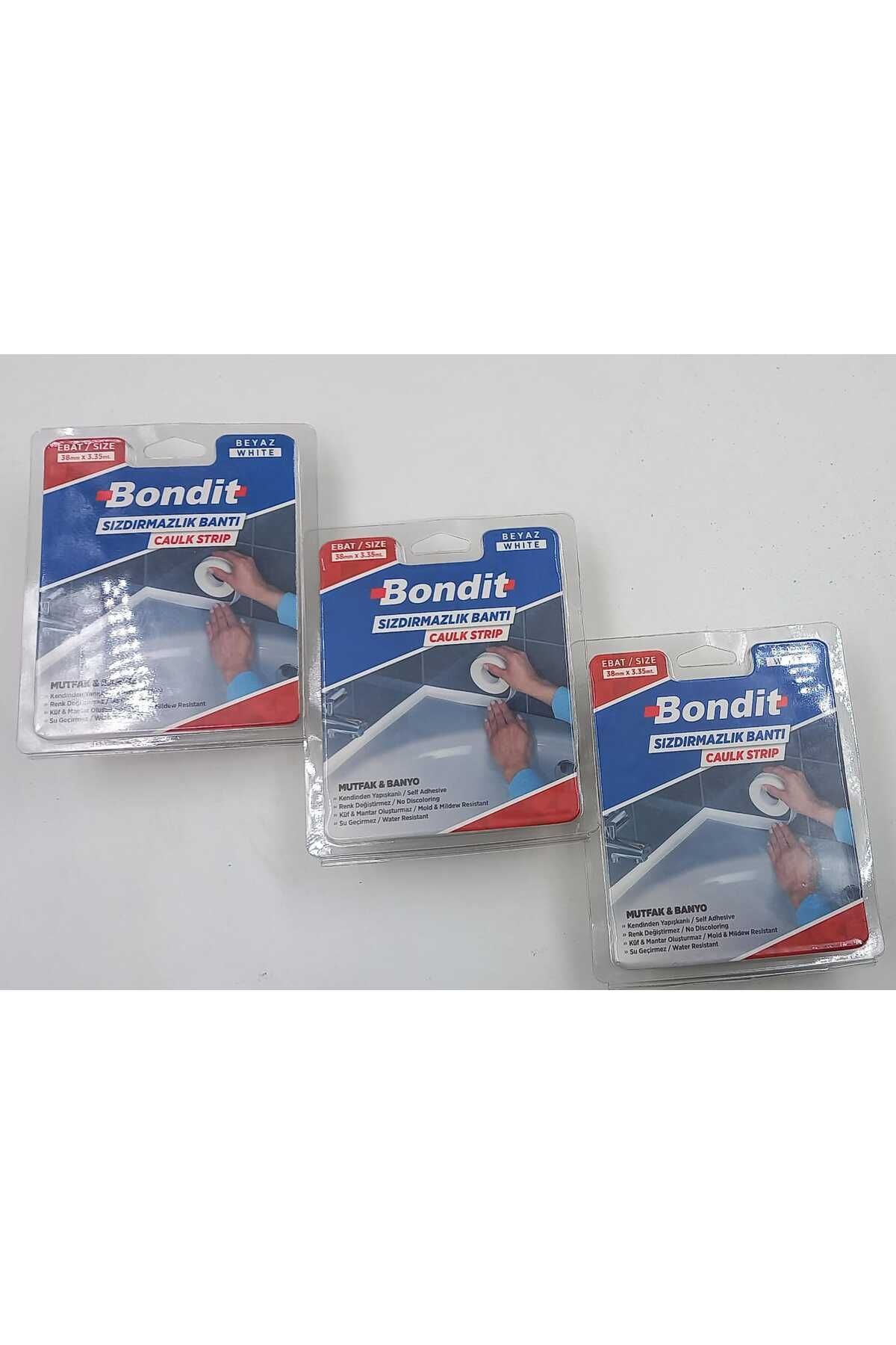 Bondit Sızdırmazlık Bandı - 3 ADET ( 38mm x 3.35mt )
