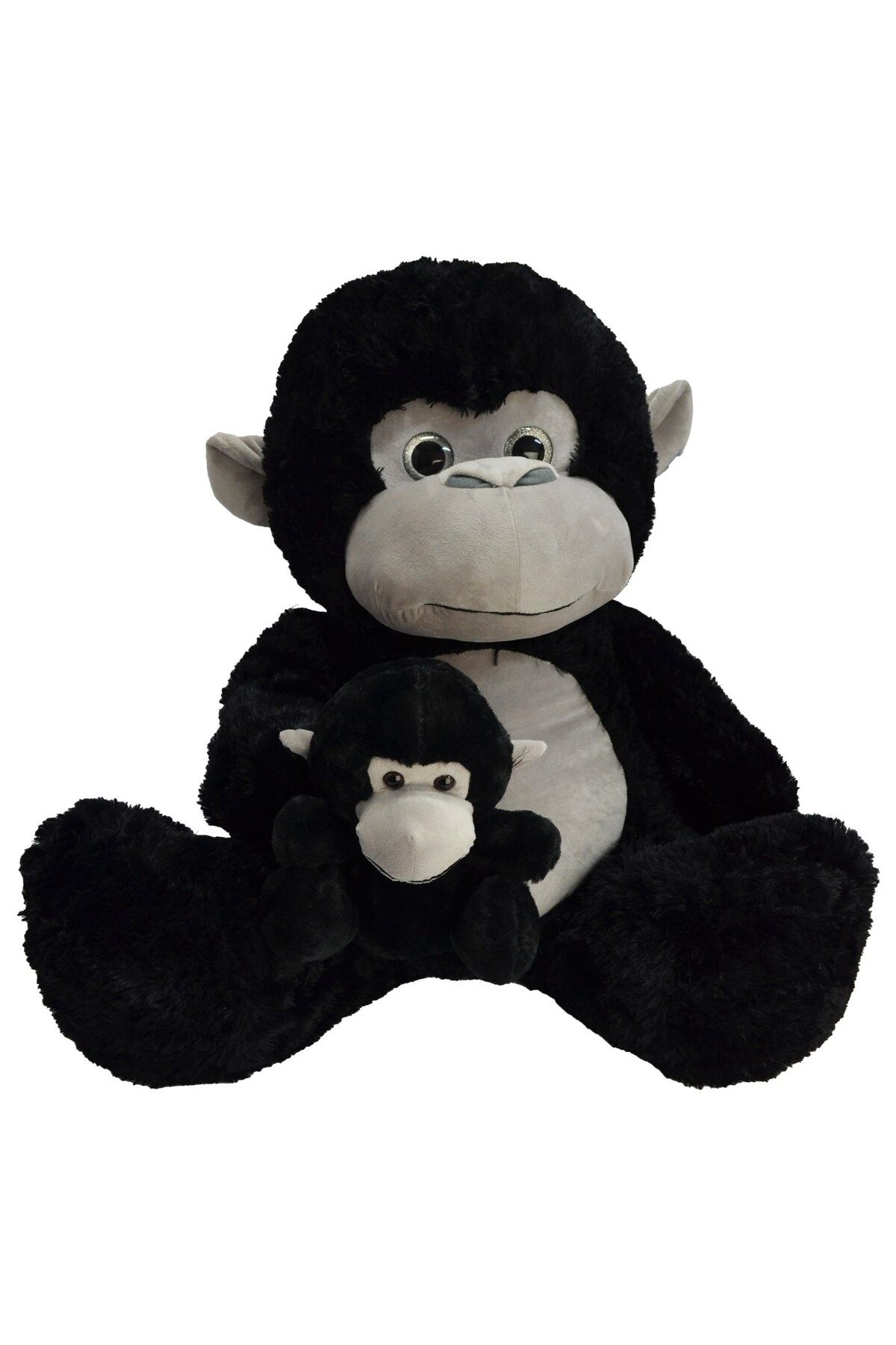 Halley Oyuncak Peluş Yavrulu Goril 70 Cm 62930