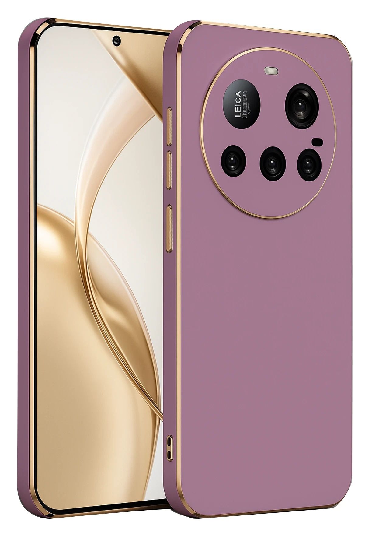 NewFace Xiaomi Mi 15 Ultra Kılıf Volet Silikon - Mor YNSMR