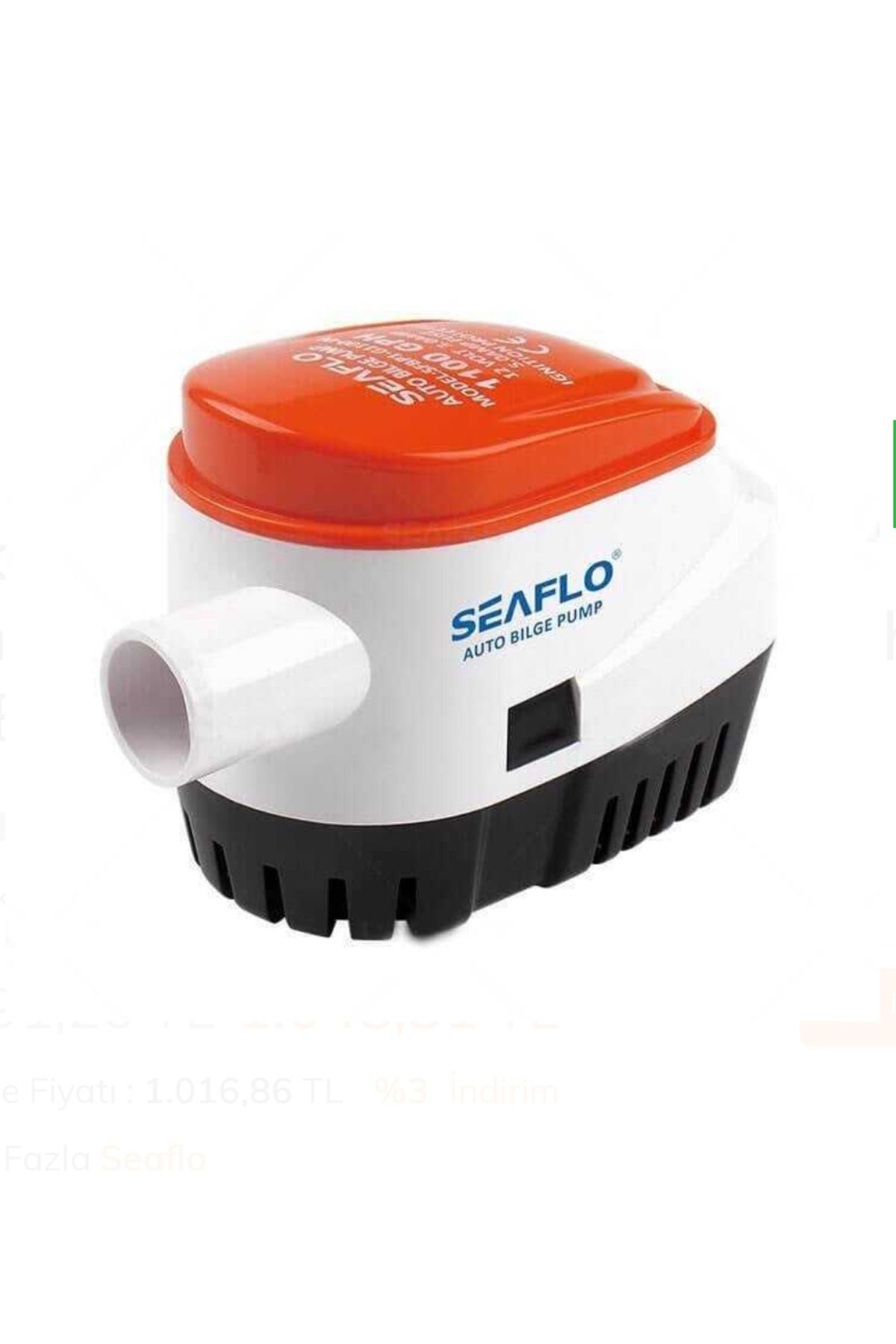 Seaflo Enzh Online Marin Otomatik Sintine Pompası 24v 1100gph
