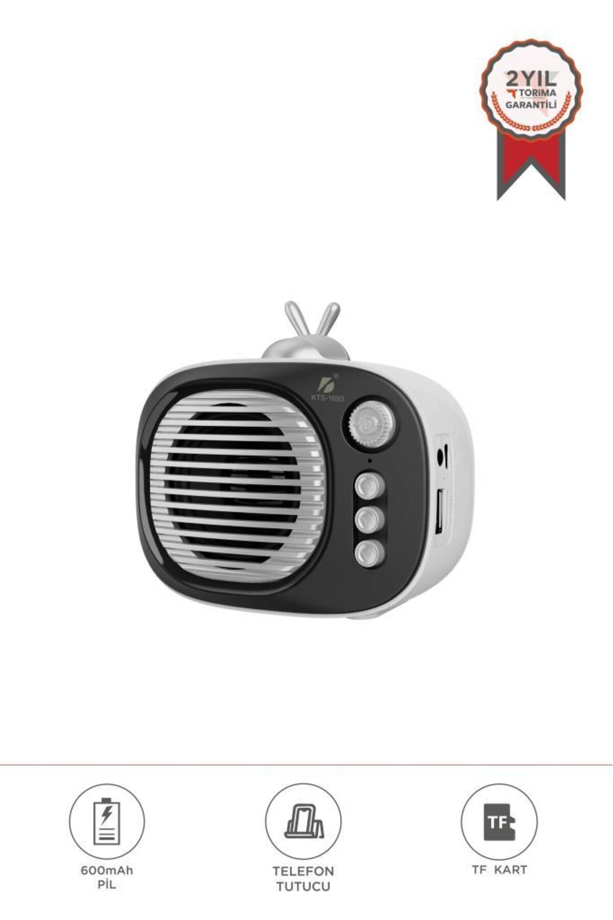 Torima KTS-1693 Bluetooth 5W Mini Hoparlör – TF Kart, FM Radyo