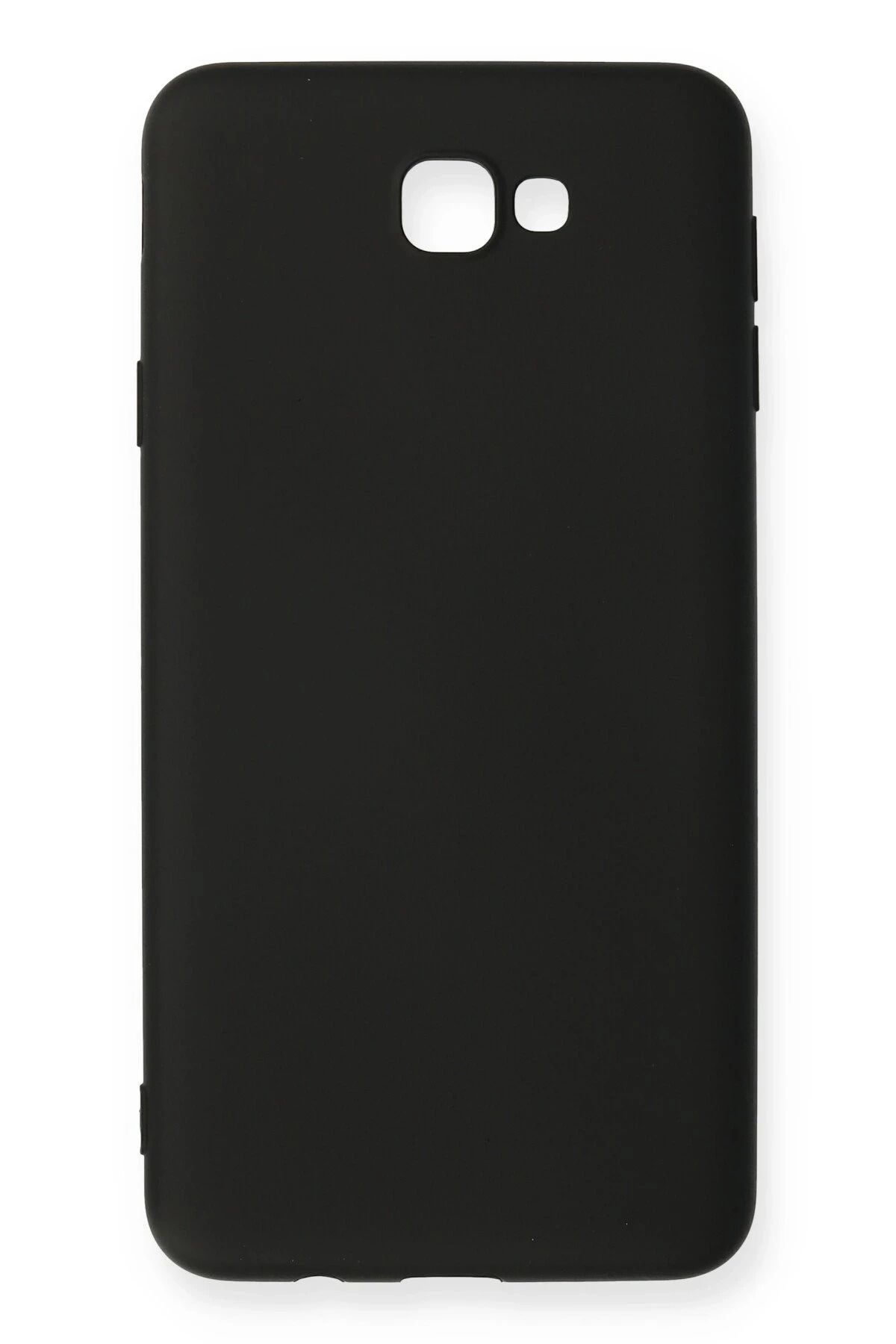 NewFace Samsung Galaxy J7 Prime Kılıf Nano içi Kadife Silikon - Siyah YNSMR