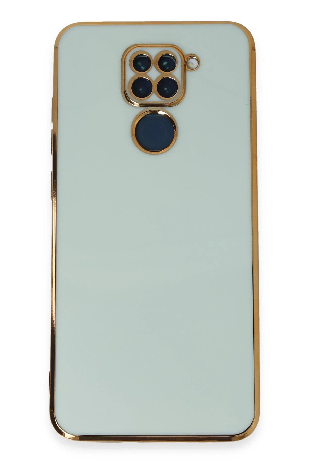 NewFace Xiaomi Redmi Note 9 Kılıf Volet Silikon - Açık Yeşil YNSMR