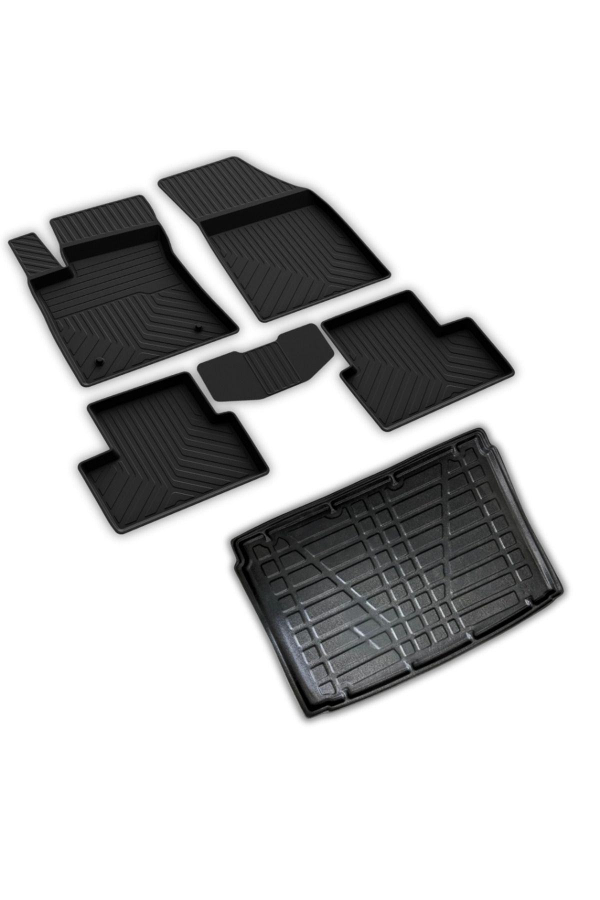 ferrous autoaccessories Renault Megane 4 HB Ferrous 4D Paspas ve 3D Bagaj Havuzu 2016 ve Üstü