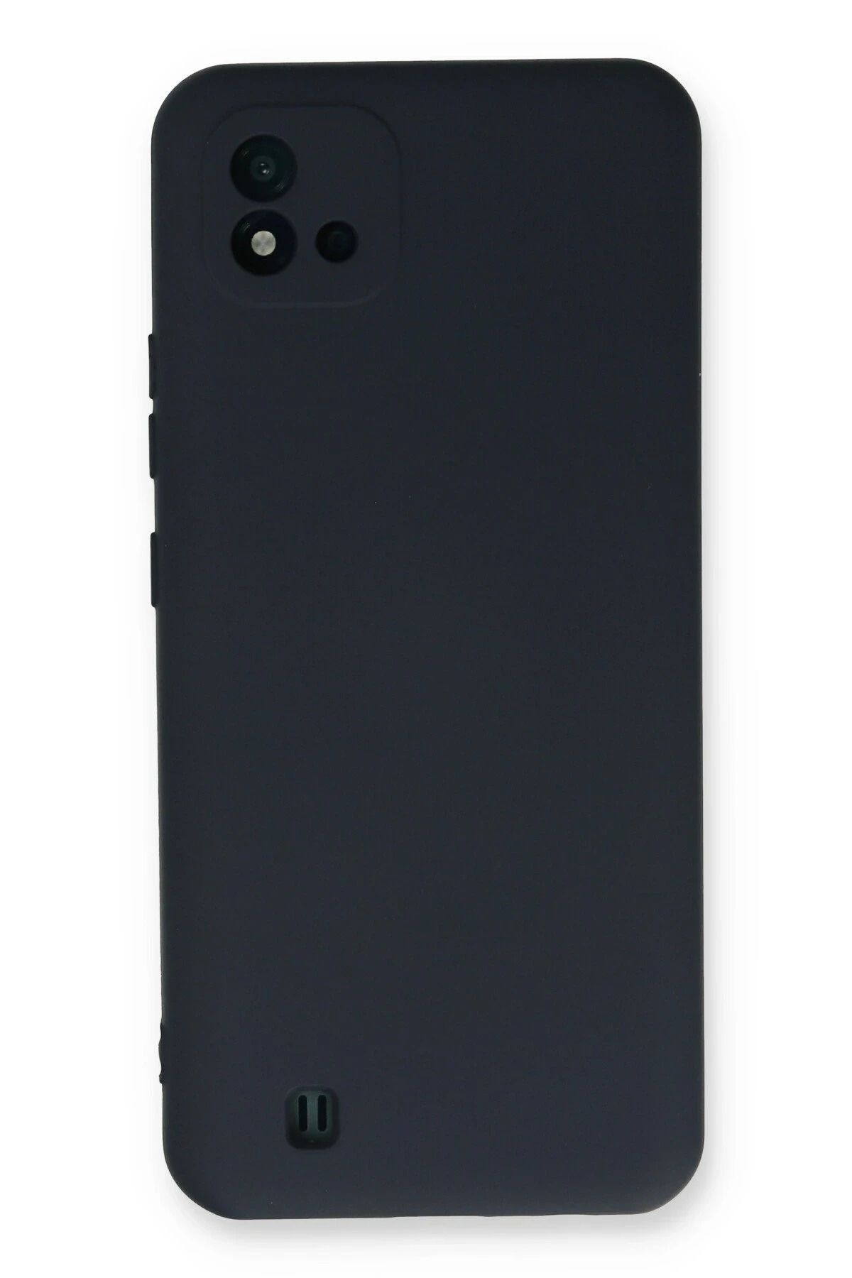 NewFace Realme C11 2021 Kılıf Nano içi Kadife Silikon - Lacivert YNSMR