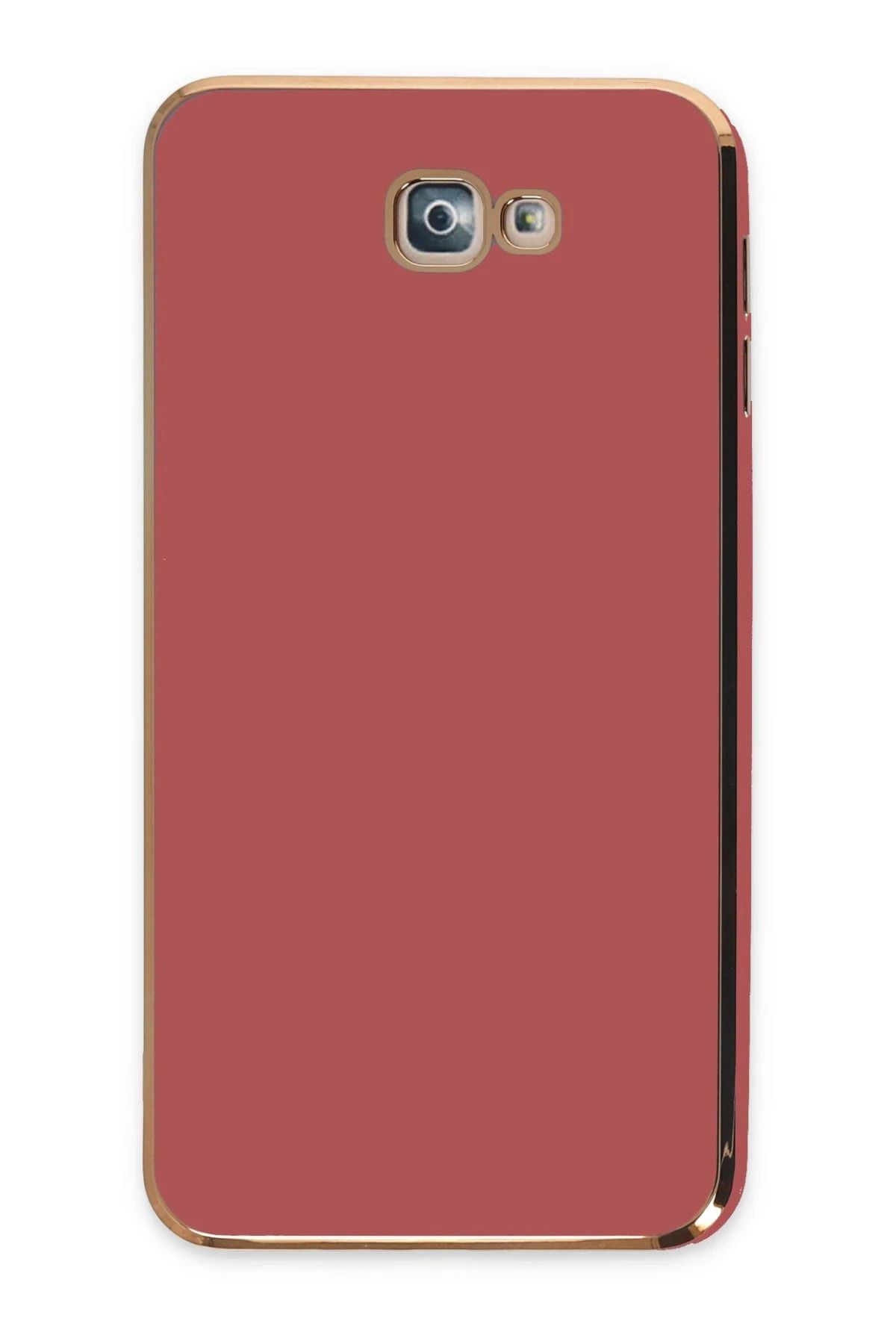 NewFace Samsung Galaxy J7 Prime Kılıf Volet Silikon - Kırmızı YNSMR