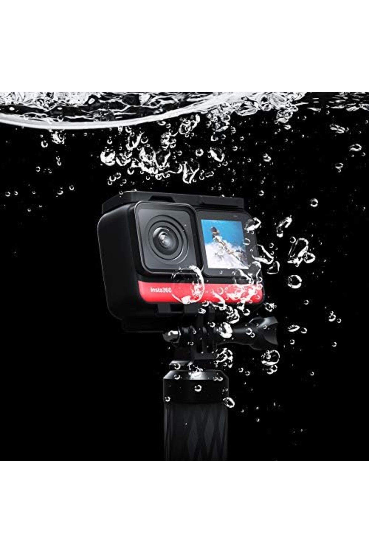 Insta360-كاميرا Insta360 One R Twin Edition - كاميرا أكشن 4K وكاميرا 360 درجة - أسود 6