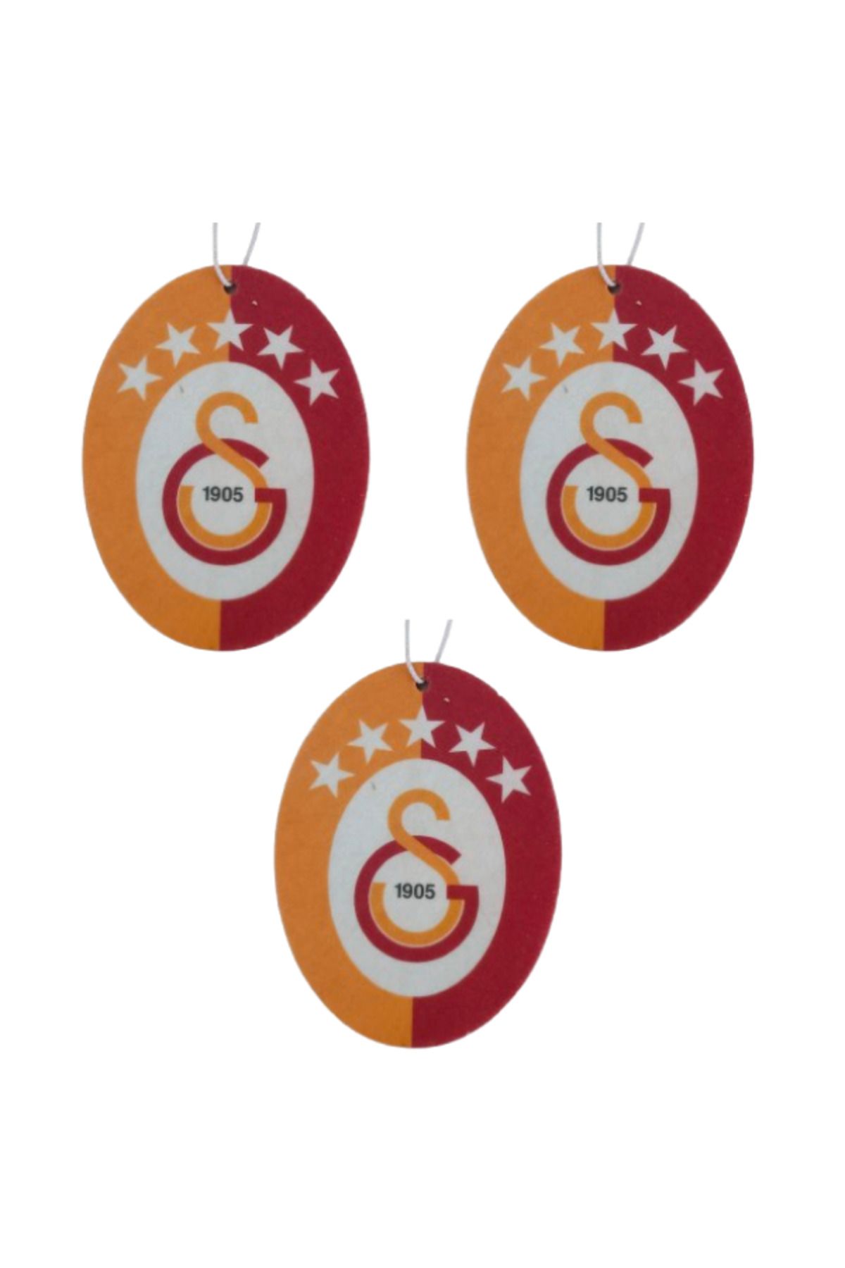 Galatasaray Resmi Lisanslı 5 Yıldız Lavanta Kokulu Oto Asma Kokusu(2li) - Gs Asma Arac Kokusu Lavanta(3lü)
