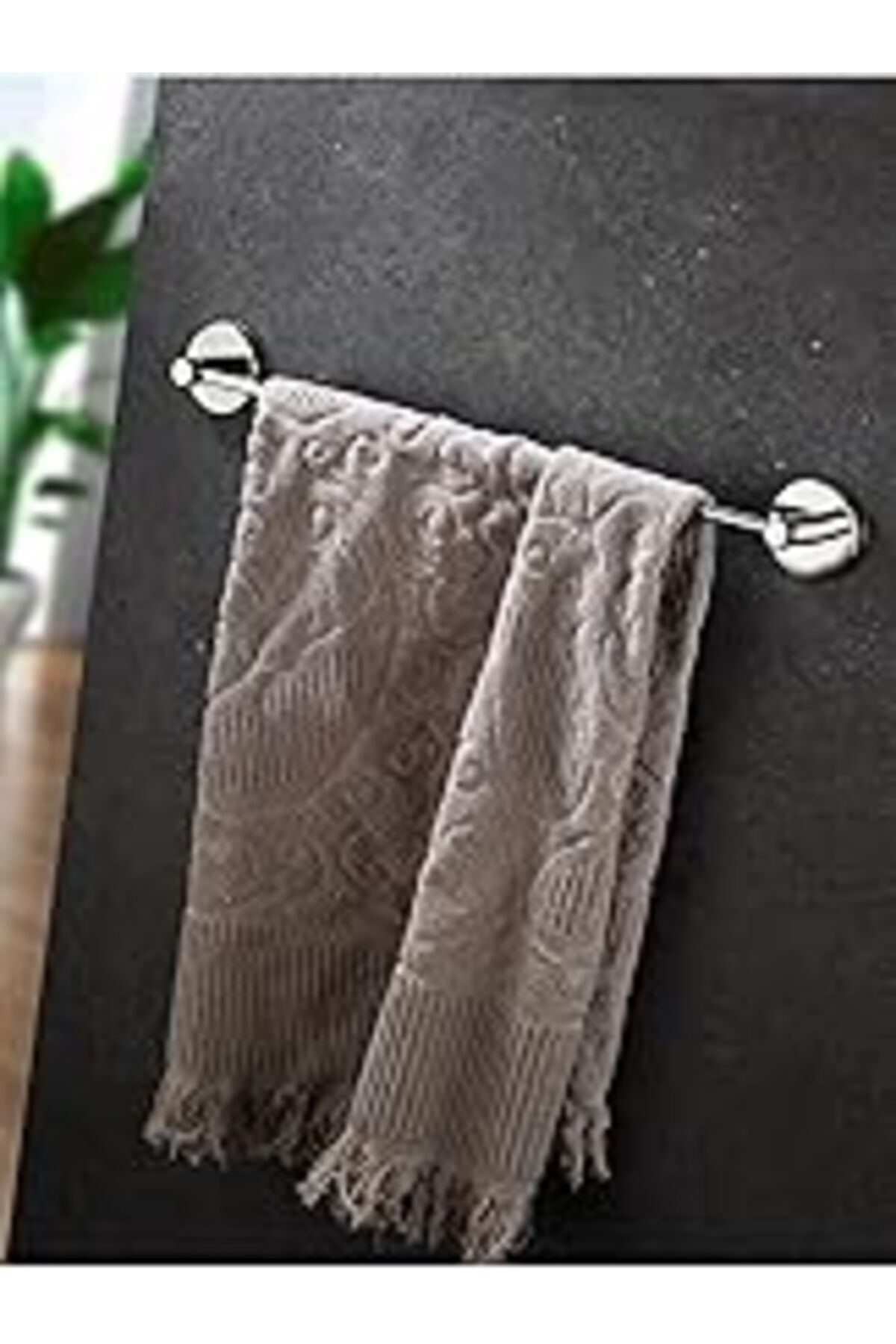 Pİ GLOBAL Sas Haus Banyo Lavabo Mutfak Havlu Askılığı Krom Uzun Boy S-101