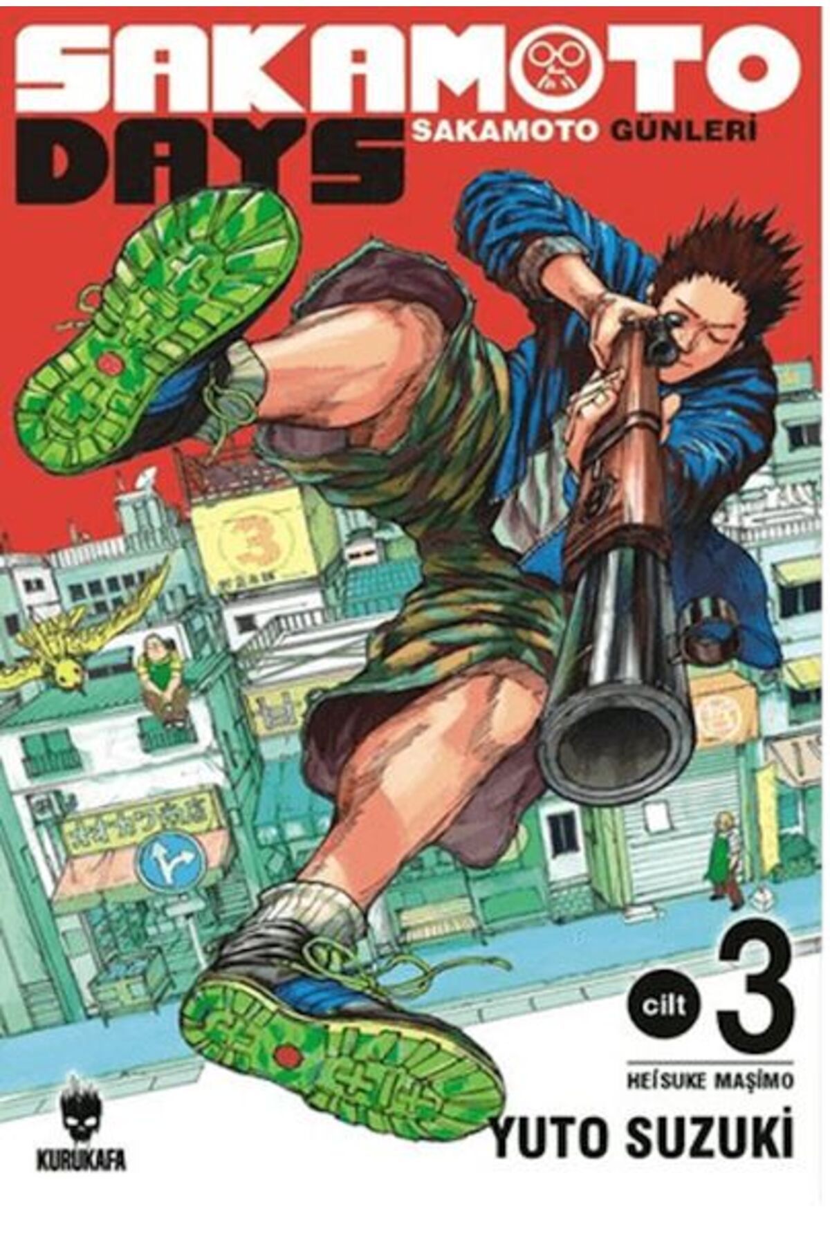 Kurukafa Yayınları Sakamoto Days - Sakamoto Günleri 3