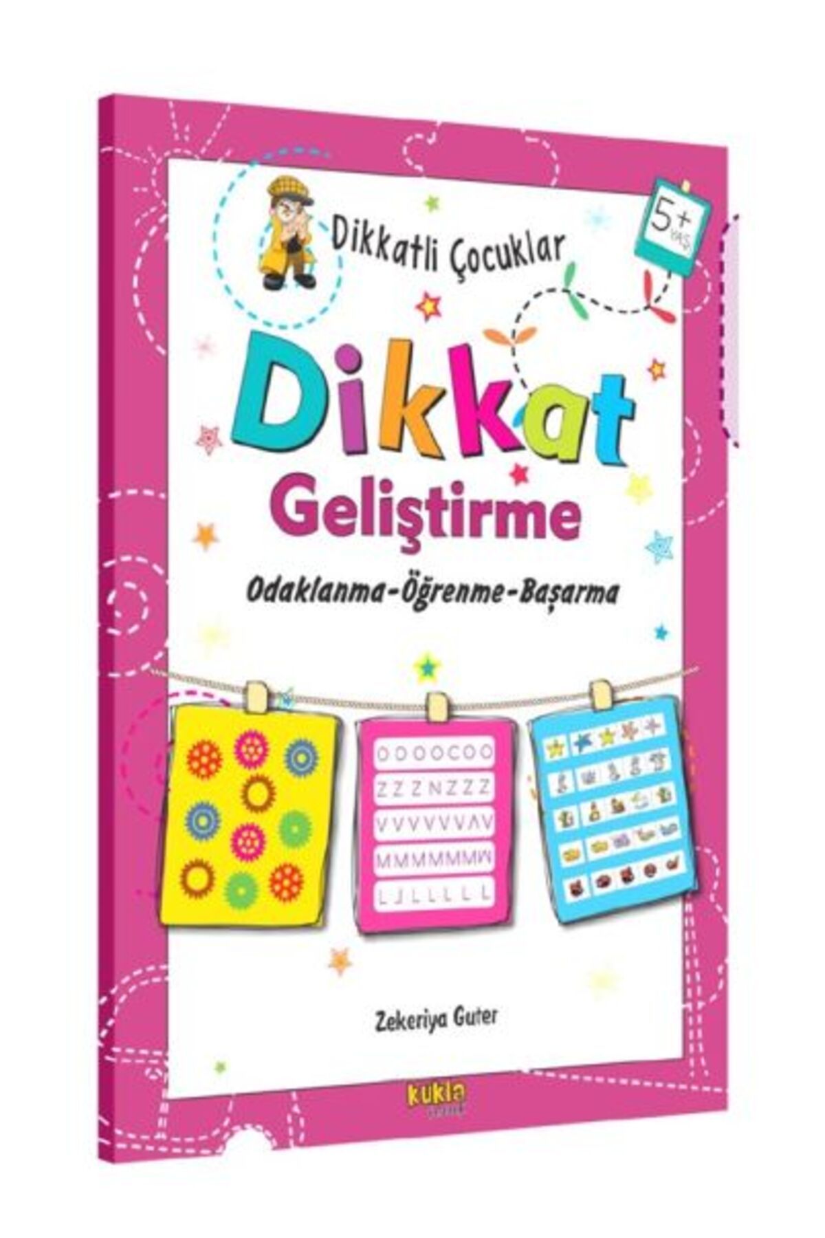 Kukla Yayınları Dikkatli Çocuklar - Dikkatli Geliştirme 5+Yaş