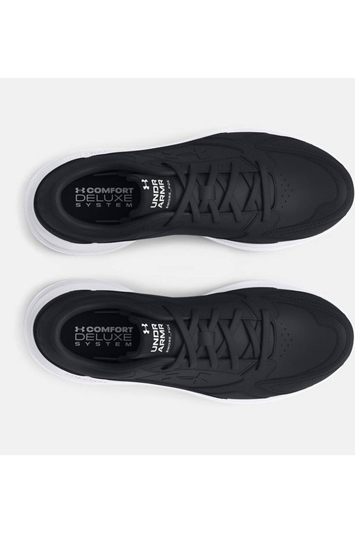 Under Armour Ua Edge Lthr Siyah Erkek Casual Ayakkabı 3028375-001 görsel 3