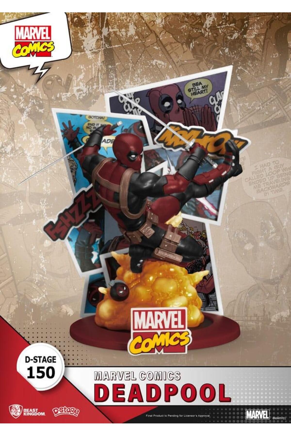 BEAST KINGDOM DEADPOOL D-STAGE PVC DİORAMA