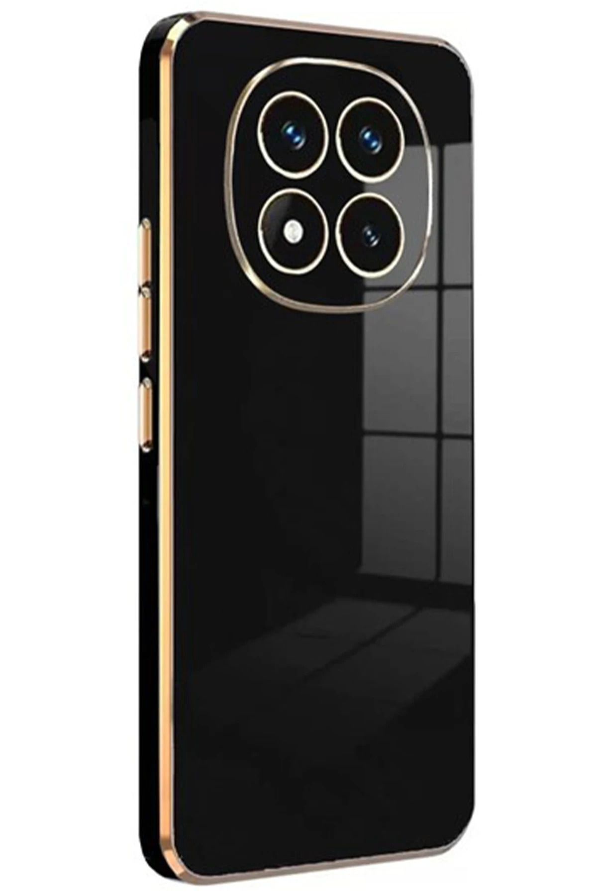 NewFace Xiaomi Redmi Note 14 Pro 4G Kılıf Volet Silikon - Siyah YNSMR