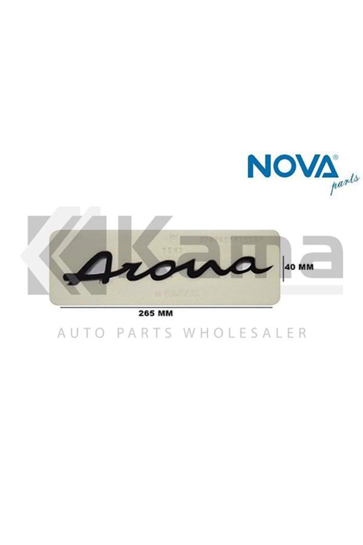 Nova 6F9853687 YAZI (ARONA) (SİYAH) SEAT ARONA