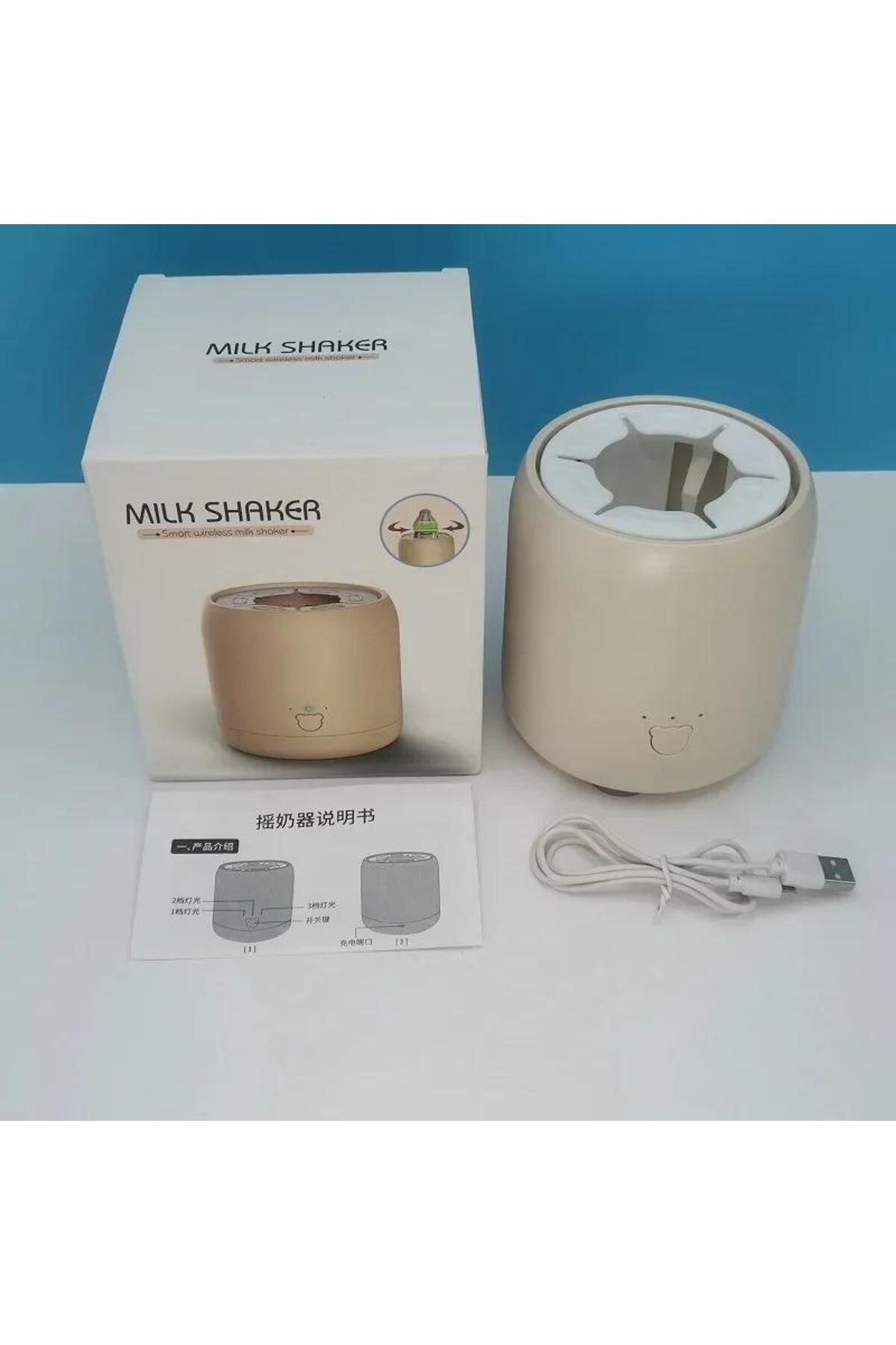 Zigver Biberon Çalkalayıcı USB Şarj Süt Blender fotoğrafı 5 (önizleme)