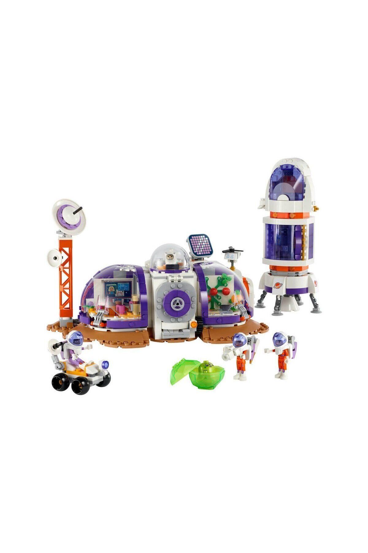 Aymir Ticaret 42605 Lego Friends Mars Uzay Üssü ve Roketi 981 parça +8 yaş