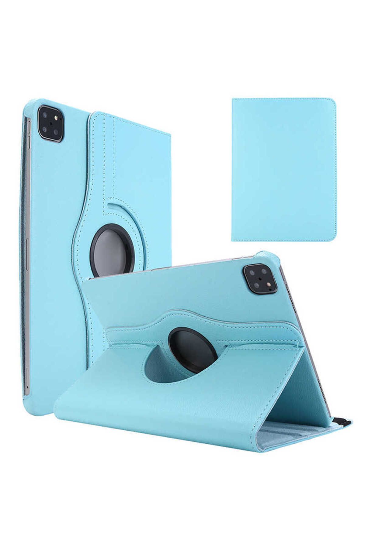 Tılsım Tekno iPad Air 11 2025 M3 TSTK Dönebilen Standlı Kılıf - Mavi