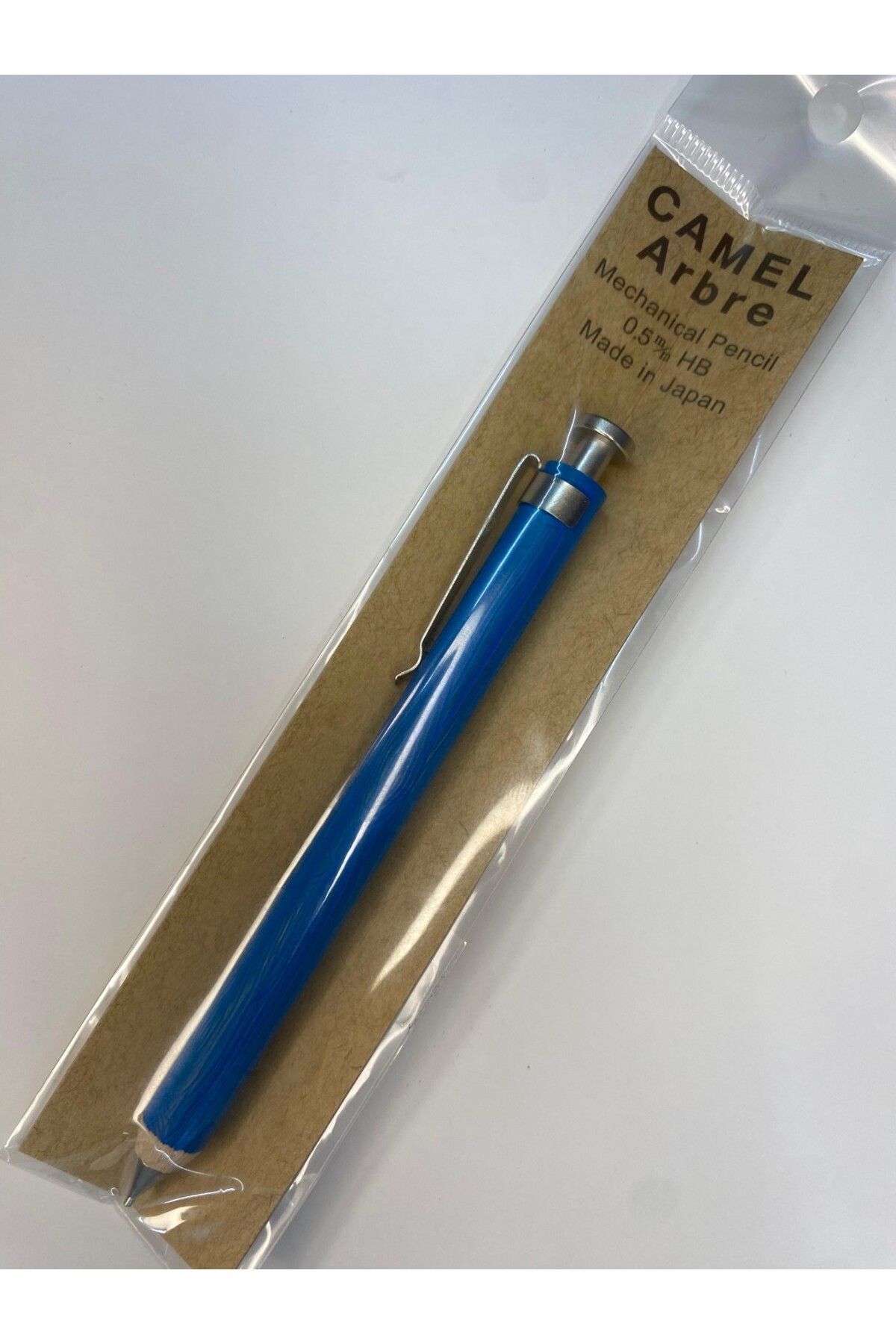 Camel Koleksiyonluk Camel Ahşap Gövde 0.5 mm Versatil Kalem - Mavi